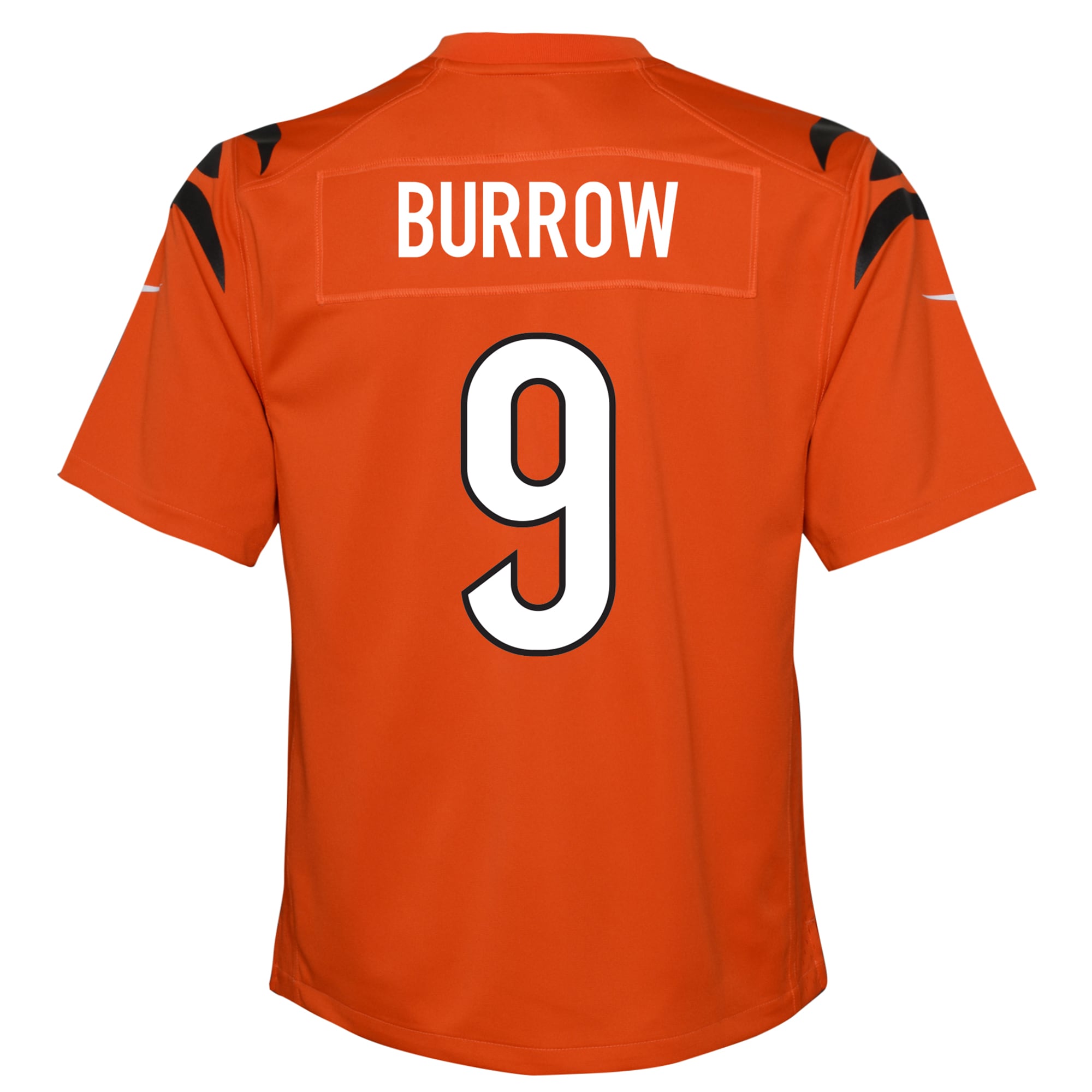 Joe Burrow Cincinnati Bengals Nike Youth Game Jersey – Orange Clowdercats