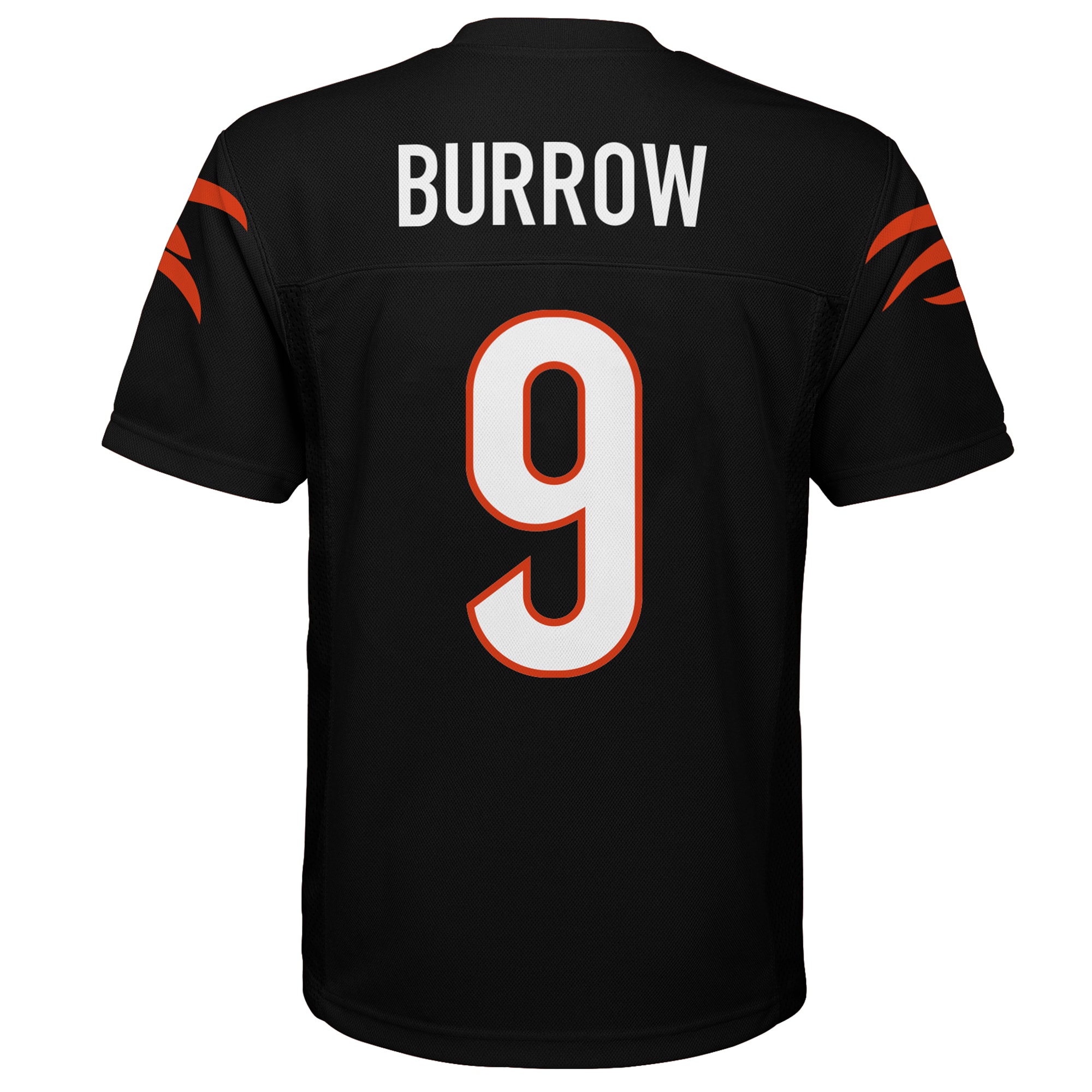 Joe Burrow Cincinnati Bengals Youth Replica Player Jersey – Black Clowdercats