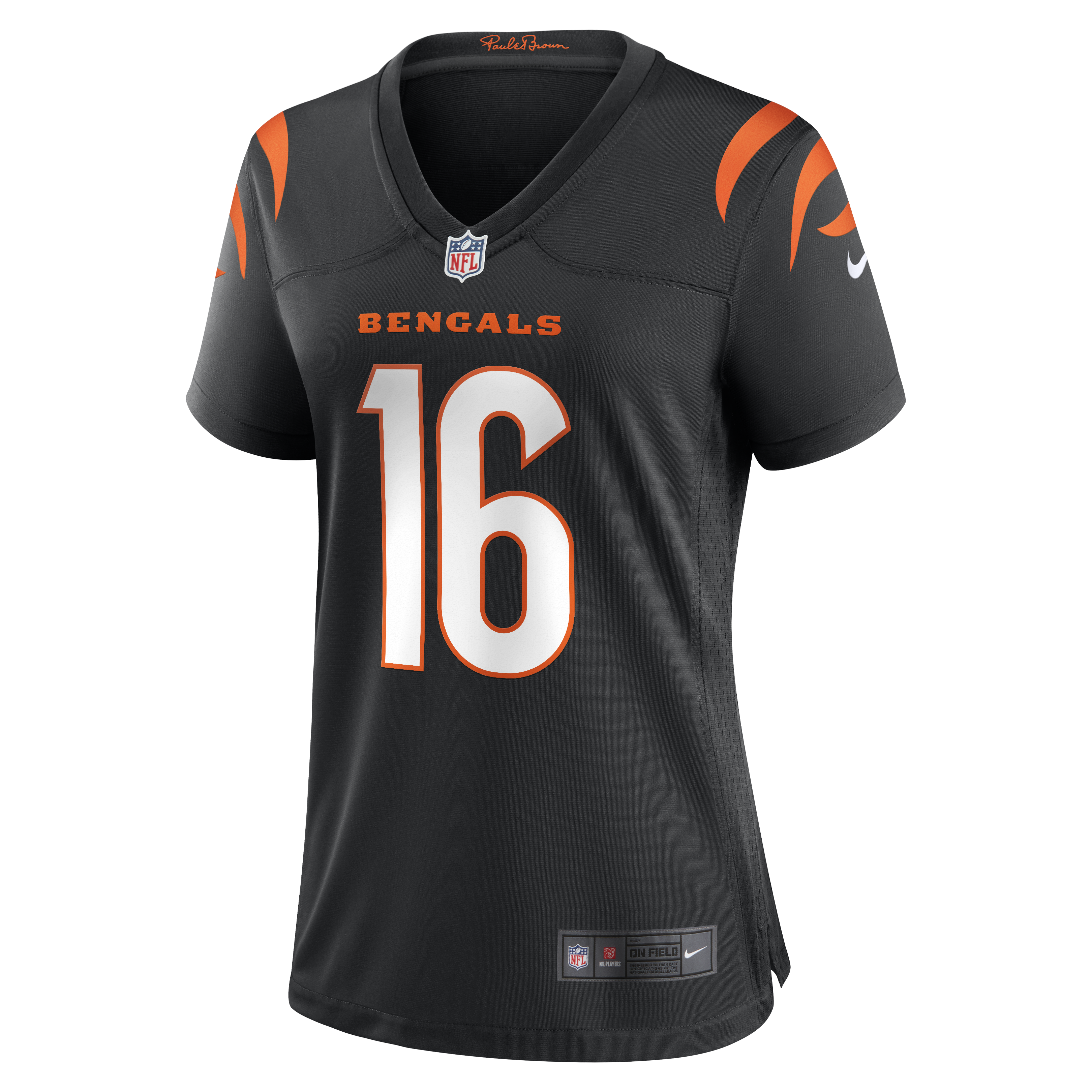 Joe Flacco Cincinnati Bengals Nike Women’s Team Game Jersey – Black Clowdercats