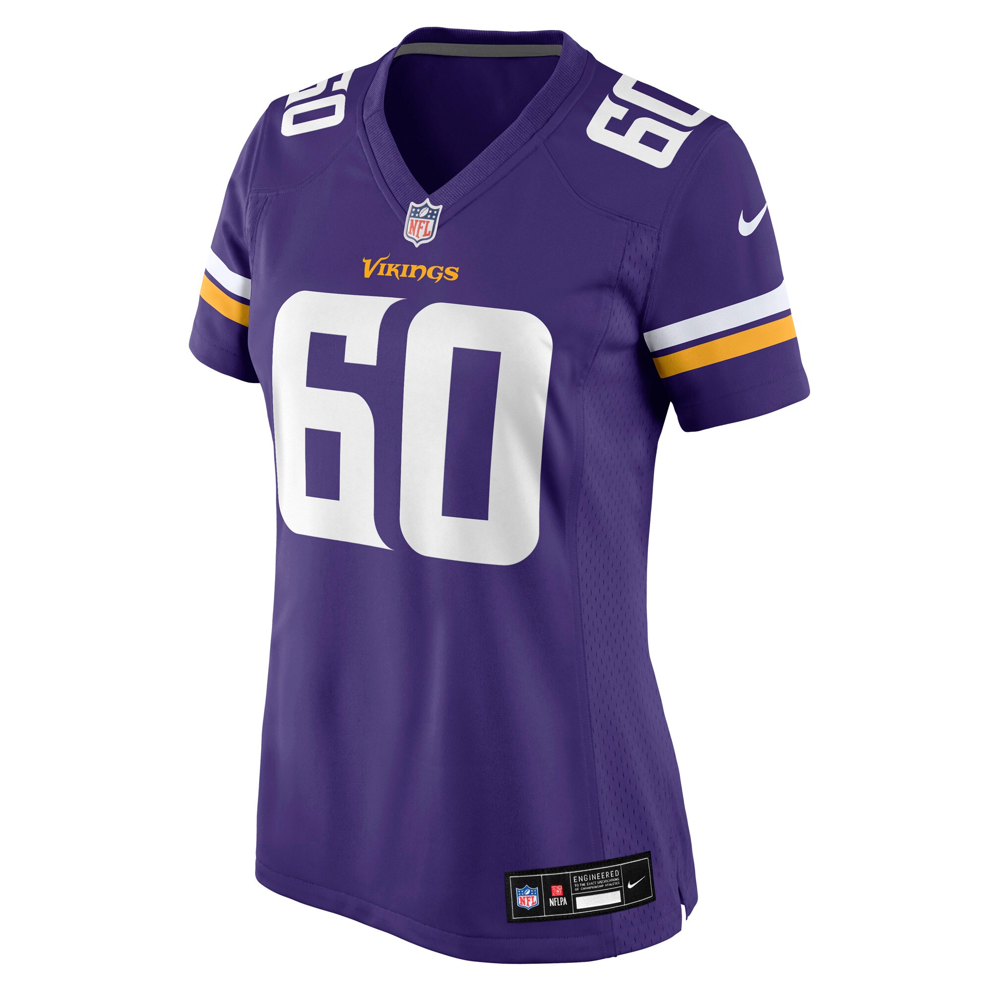 Joe Huber Minnesota Vikings Nike Women’s Team Game Jersey – Purple Clowdercats