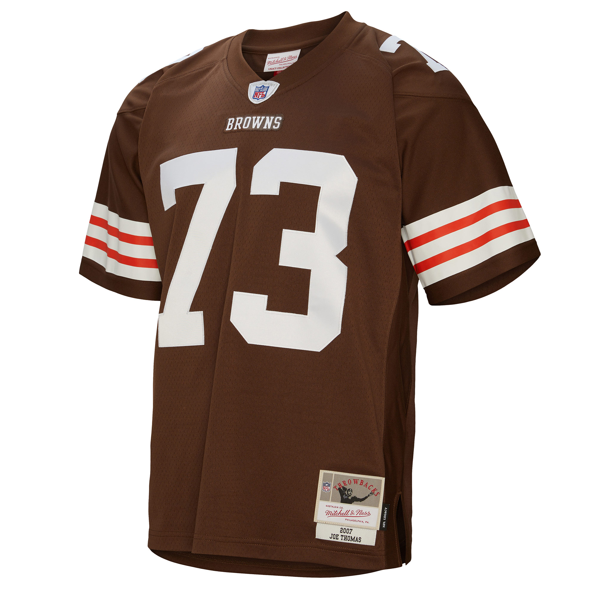 Joe Thomas Cleveland Browns Mitchell & Ness Legacy Replica Jersey – Brown Clowdercats