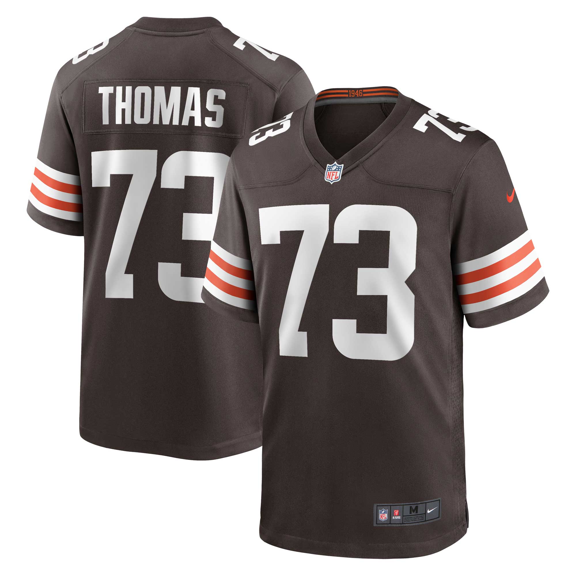 Joe Thomas Cleveland Browns Nike Retired Player Game Jersey – Brown Clowdercats
