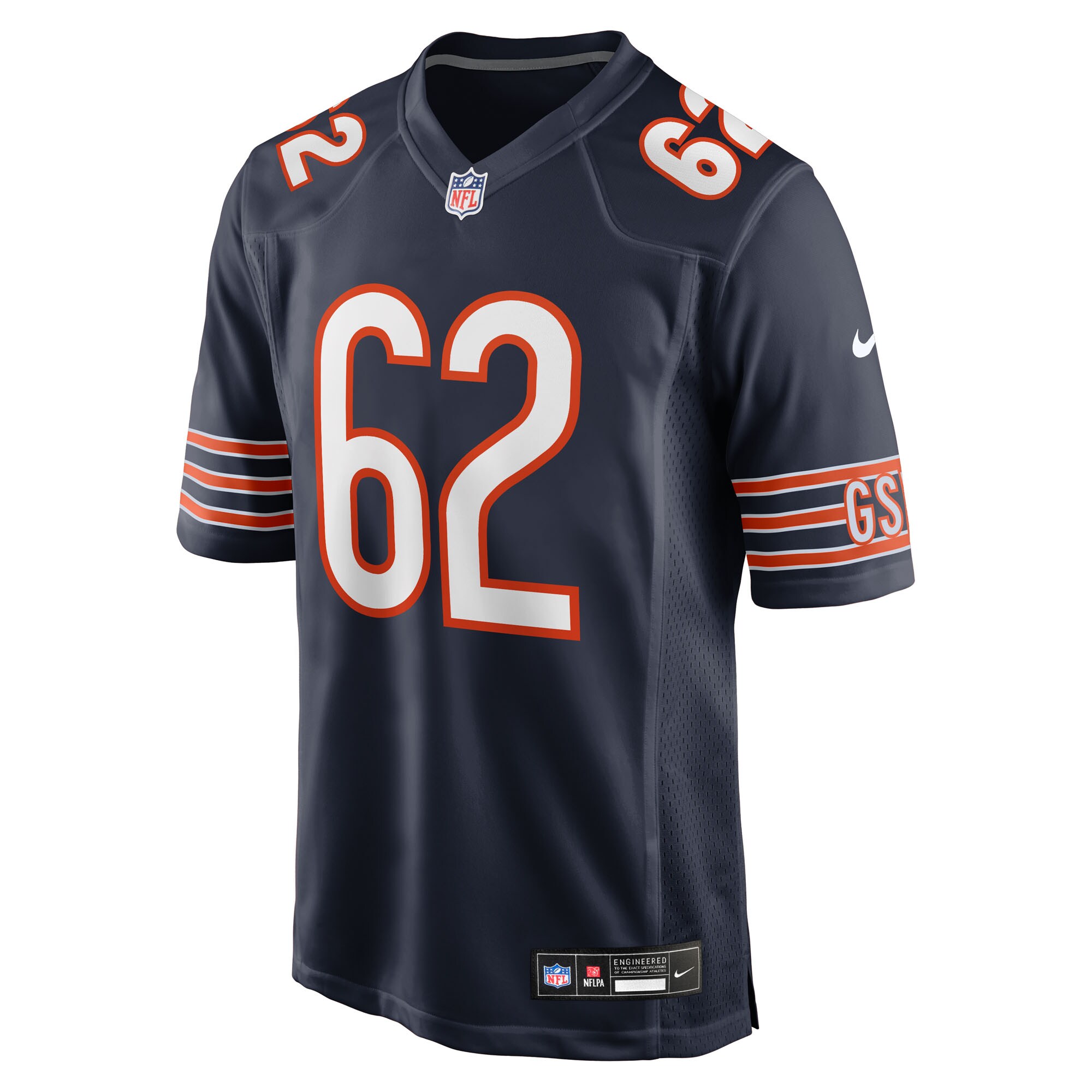 Joe Thuney Chicago Bears Nike Team Game Jersey – Navy Clowdercats