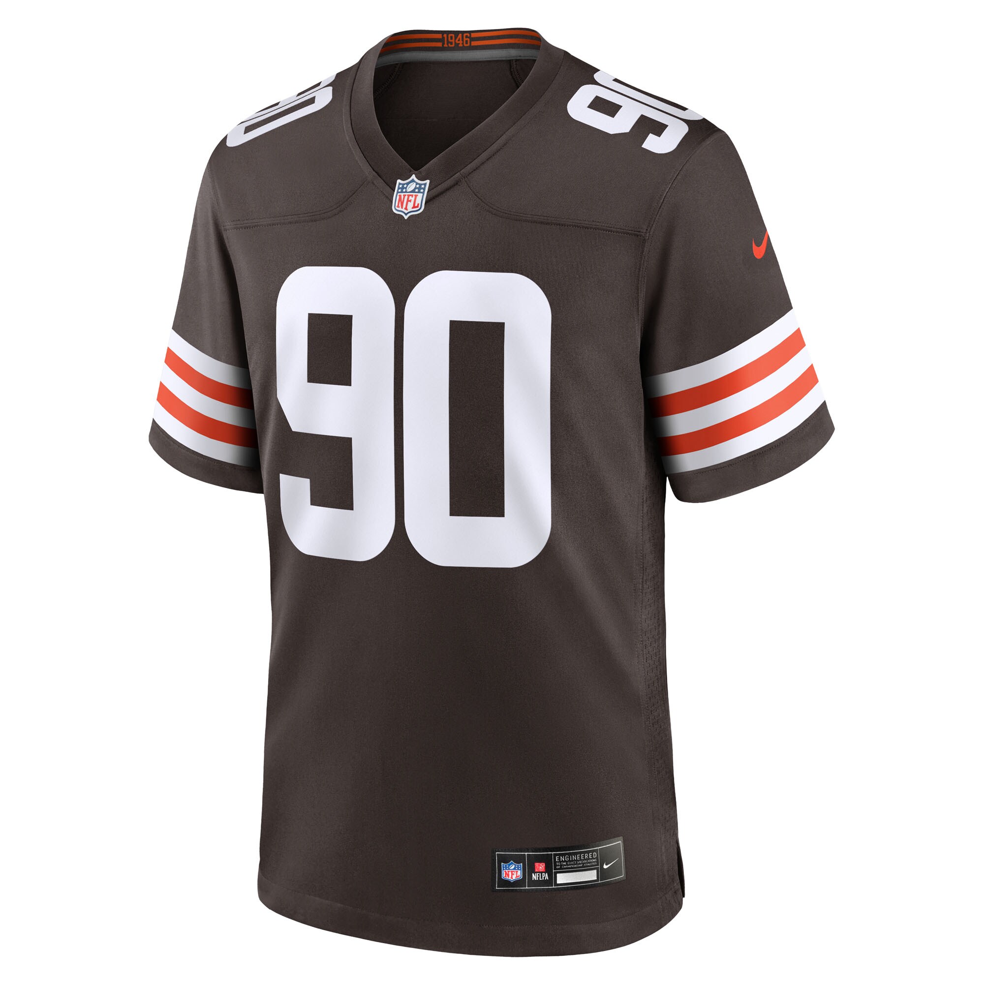 Joe Tryon-Shoyinka Cleveland Browns Nike Team Game Jersey – Brown Clowdercats