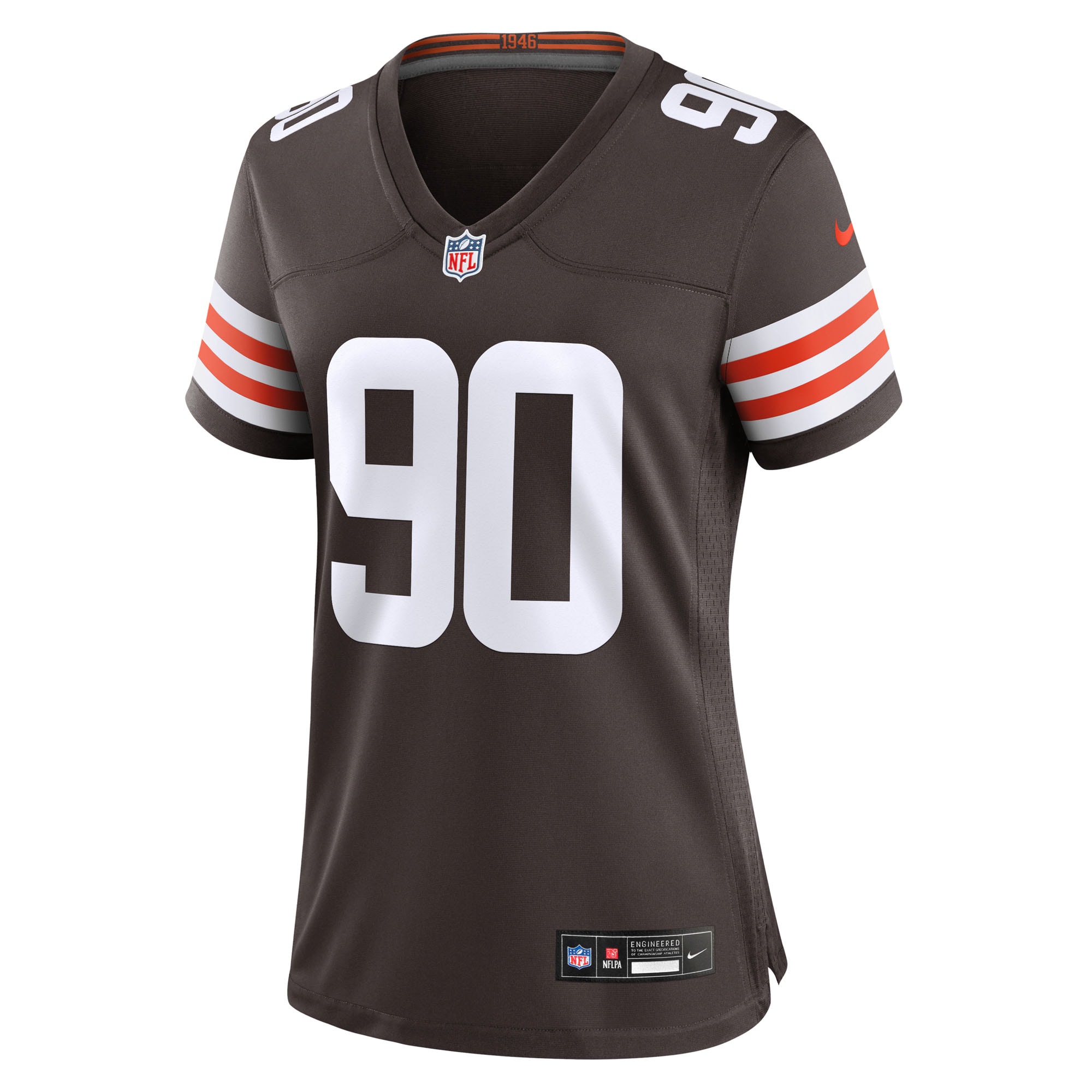 Joe Tryon-Shoyinka Cleveland Browns Nike Women’s Team Game Jersey – Brown Clowdercats
