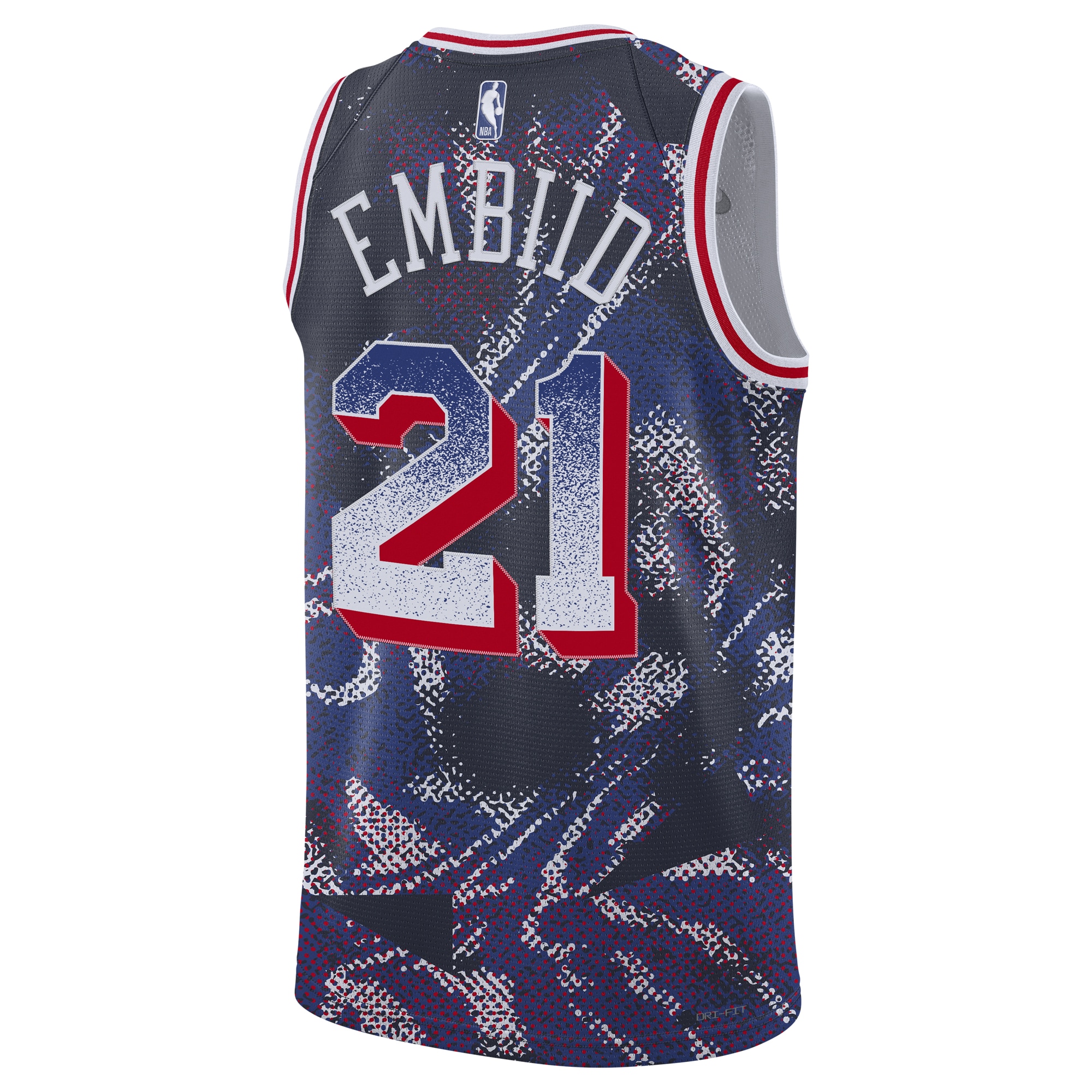 Joel Embiid Philadelphia 76ers Nike Unisex 2025 Select Series Swingman Player Jersey – Navy Clowdercats