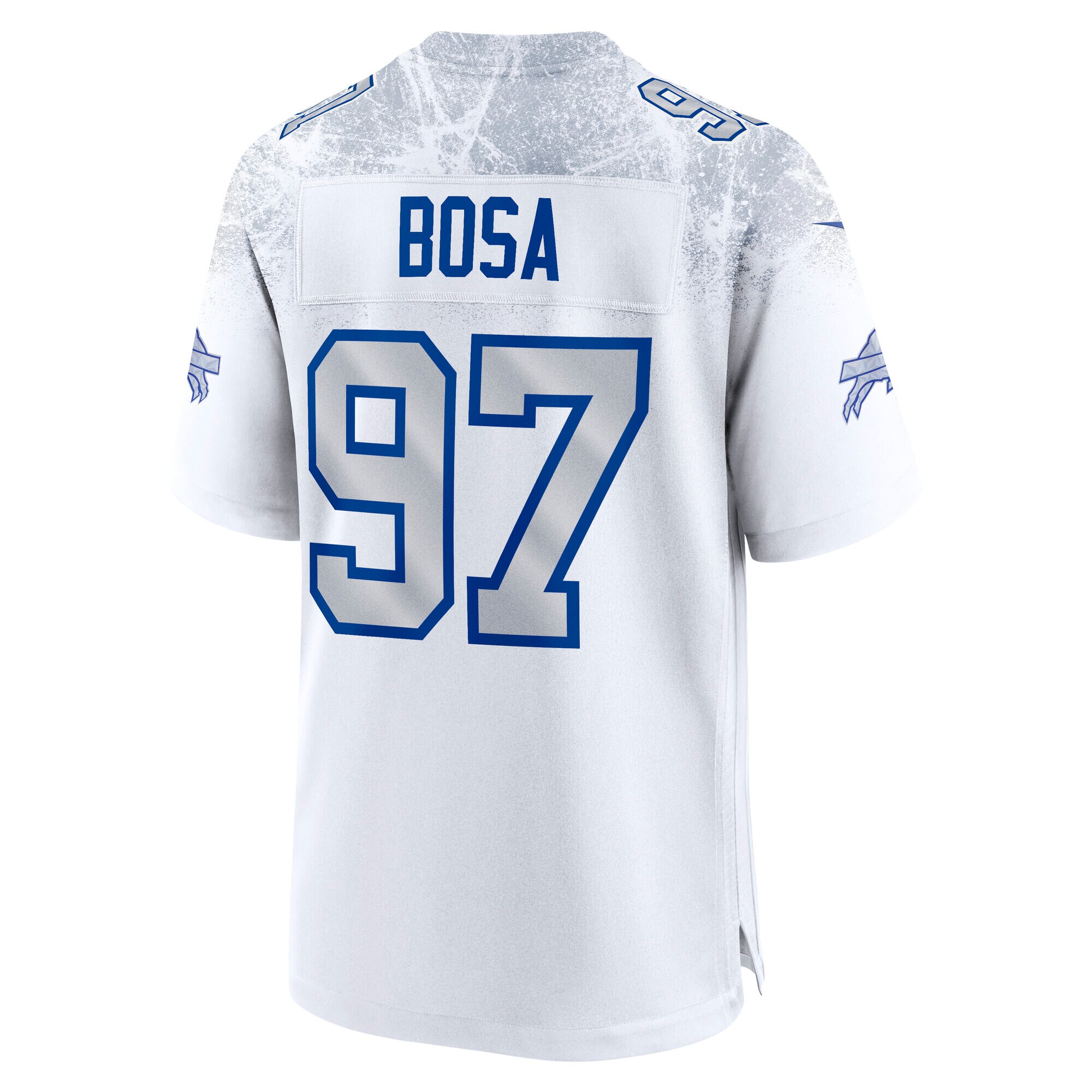 Joey Bosa Buffalo Bills Nike 2025 Rivalries Collection Game Jersey – White Clowdercats