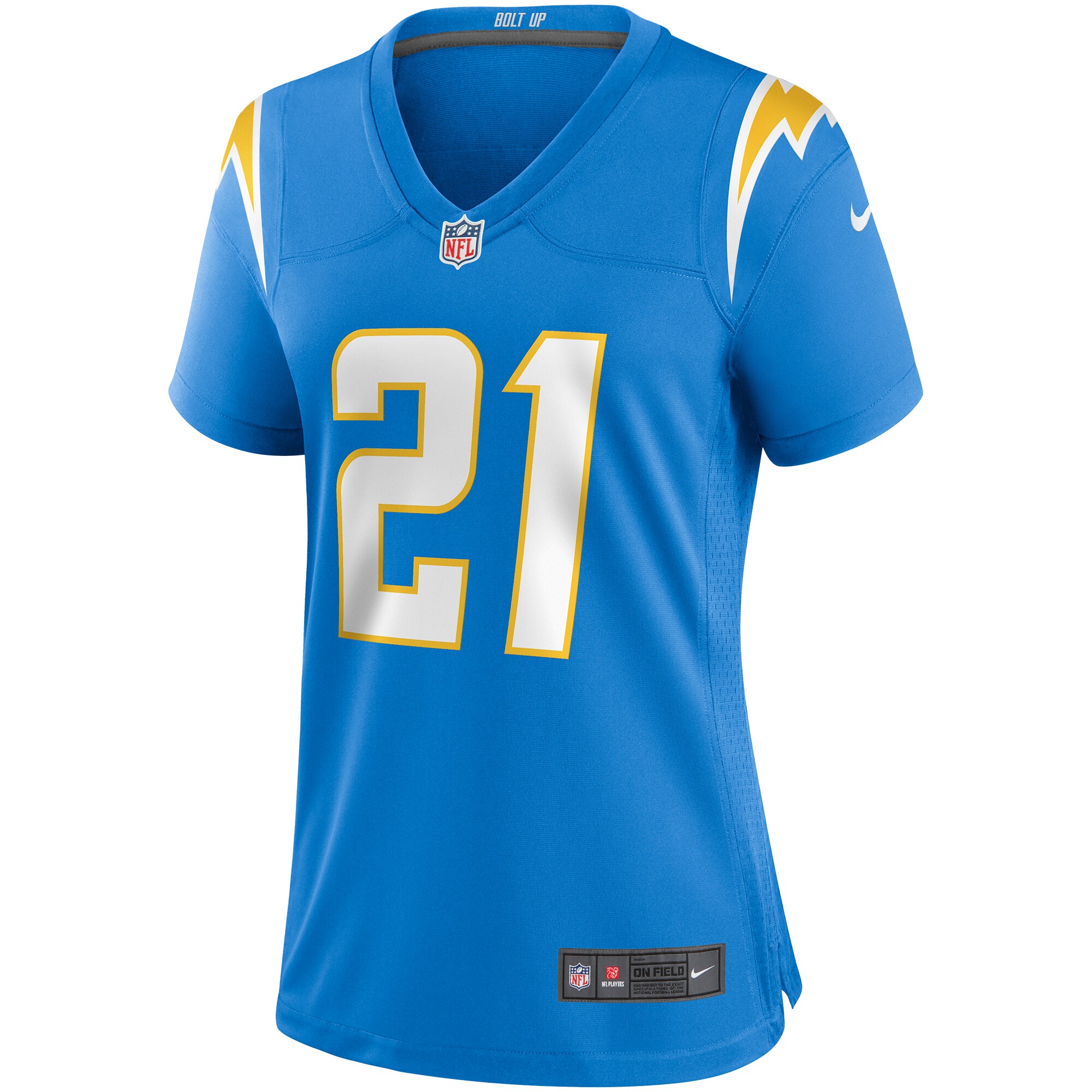 John Hadl Los Angeles Chargers Nike Women’s Game Retired Player Jersey – Powder Blue Clowdercats
