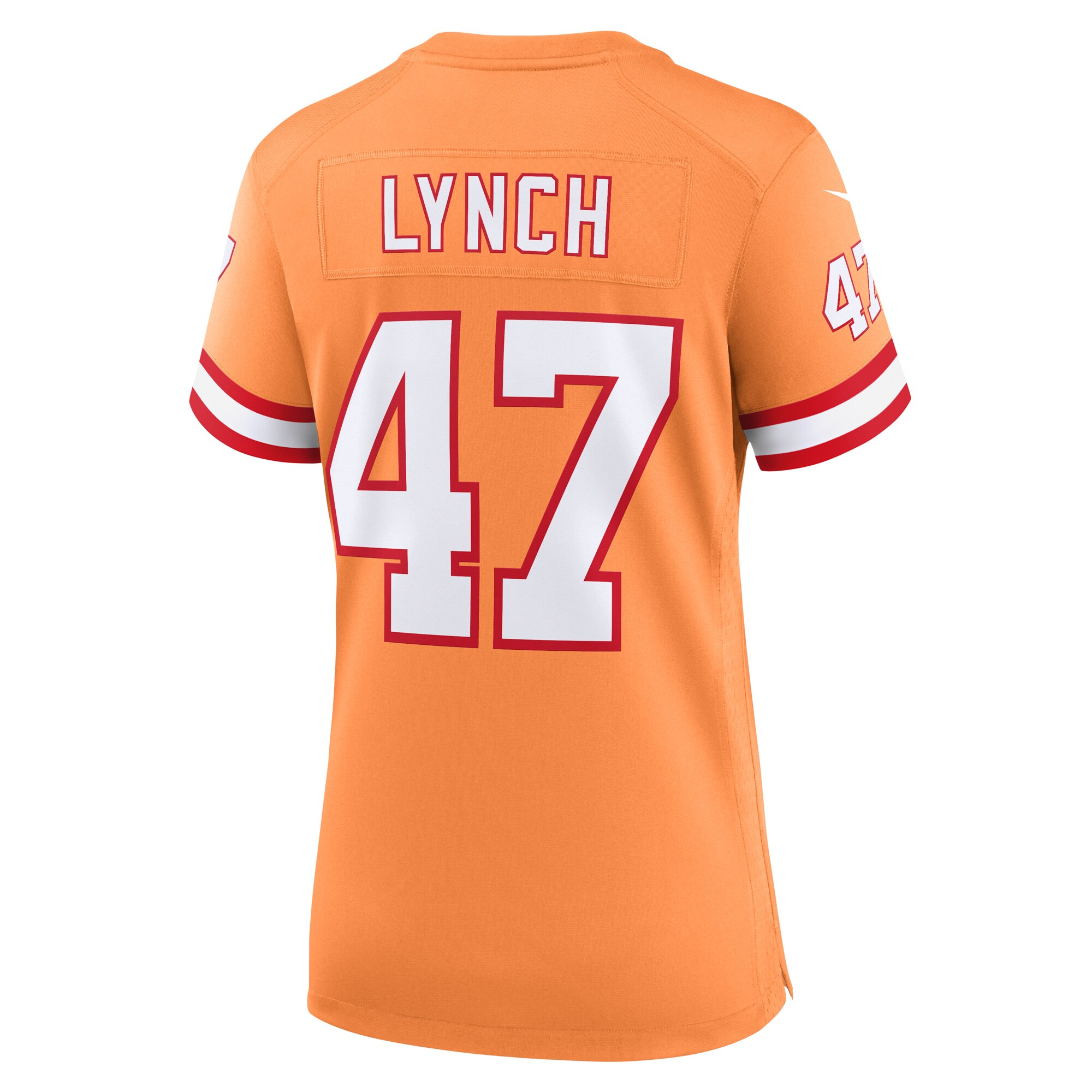 John Lynch Tampa Bay Buccaneers Nike Women’s Throwback Game Jersey – Orange Clowdercats