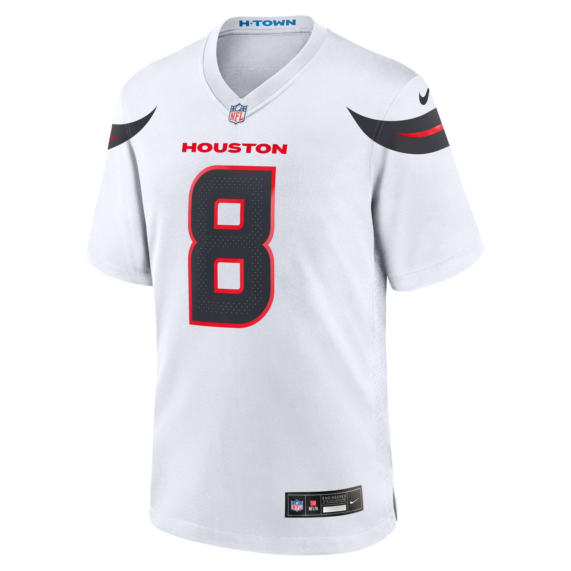 John Metchie III Houston Texans Nike Game Jersey – White Clowdercats