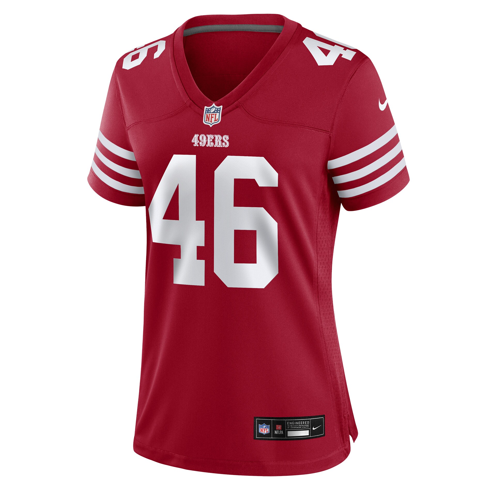 Jon Weeks San Francisco 49ers Nike Women’s Team Game Jersey – Scarlet Clowdercats