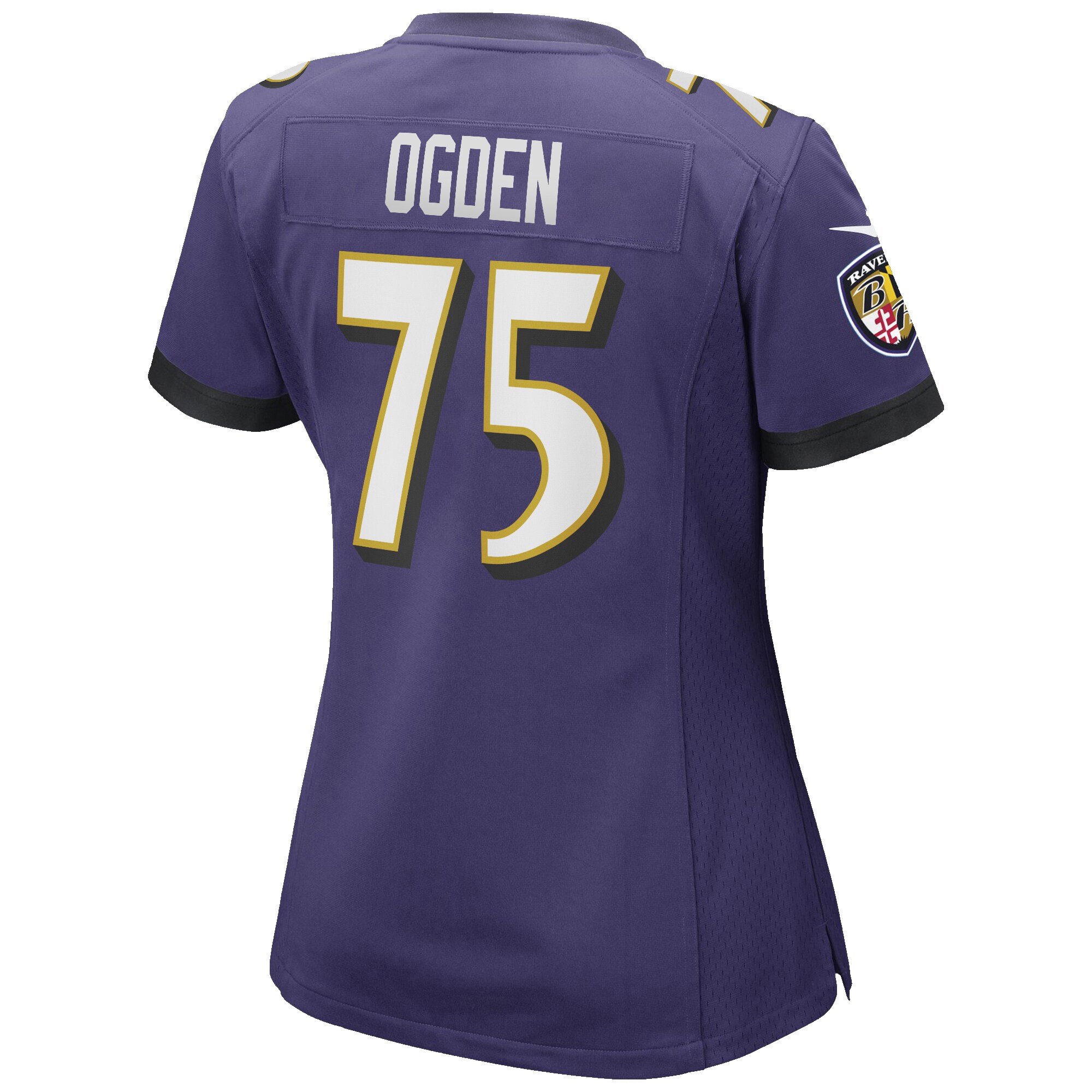 Jonathan Ogden Baltimore Ravens Nike Women’s Game Retired Player Jersey – Purple Clowdercats