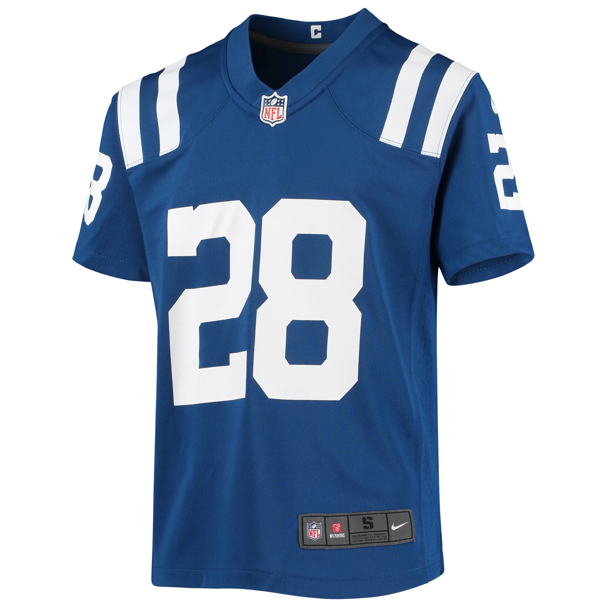 Jonathan Taylor Indianapolis Colts Nike Youth Game Jersey – Royal Clowdercats