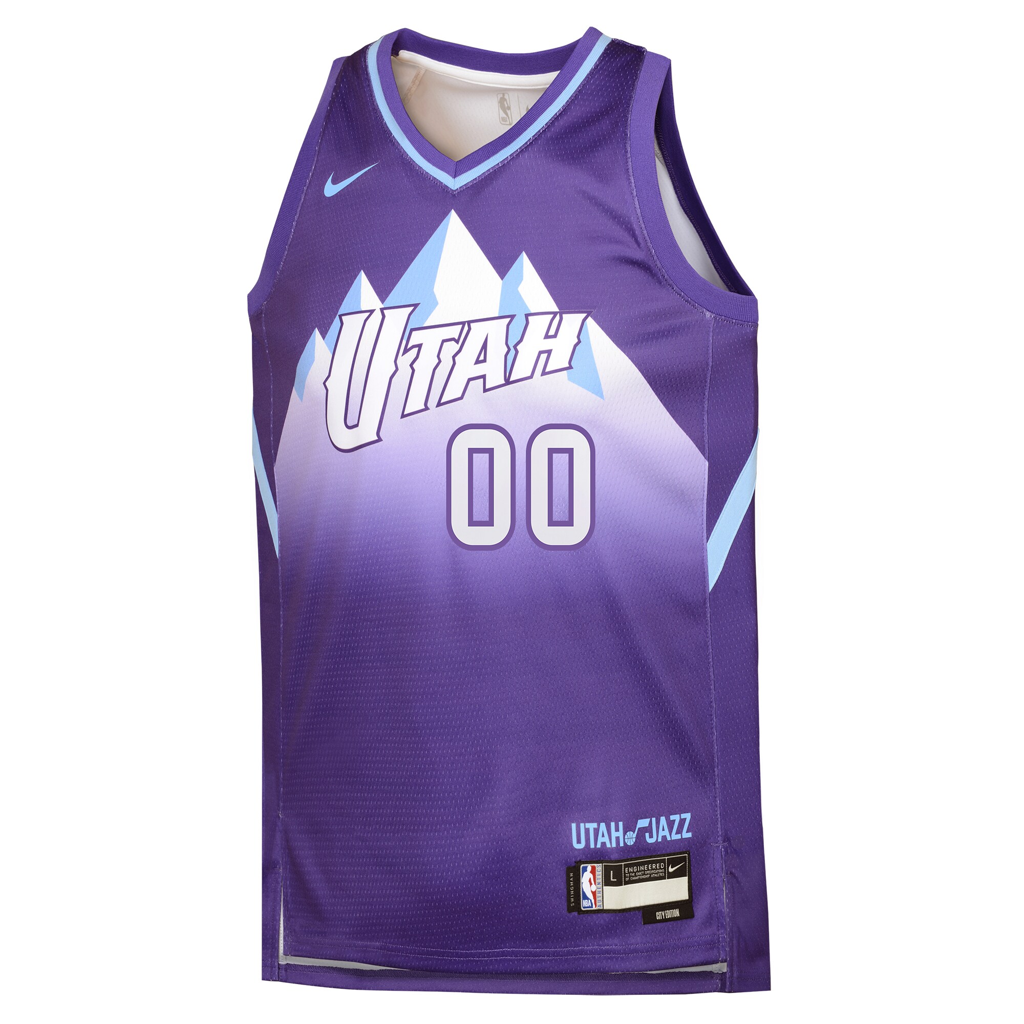 Jordan Clarkson Utah Jazz Nike Youth 2024/25 Swingman Player Jersey – City Edition – Purple Clowdercats