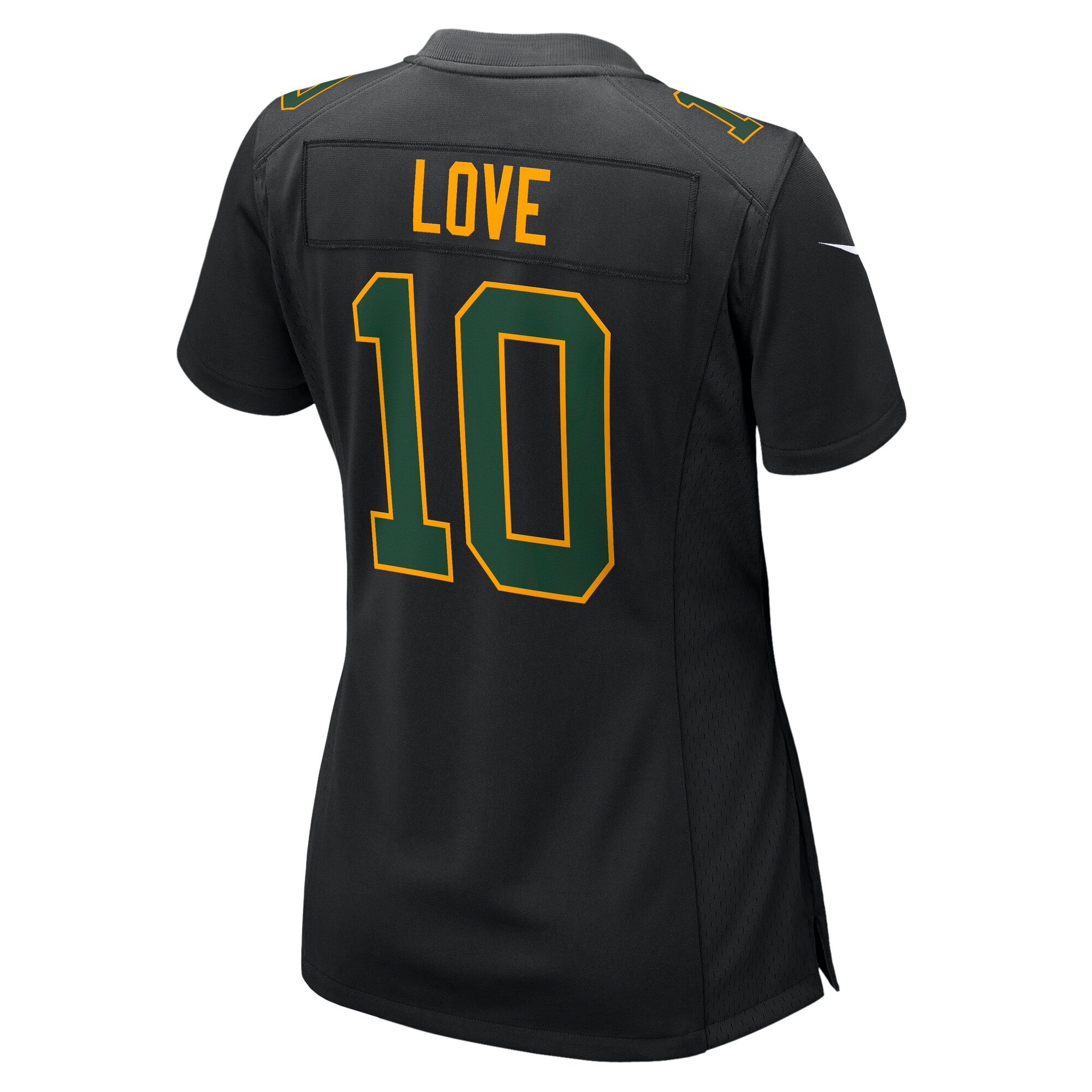 Jordan Love Green Bay Packers Nike Women’s Fashion Game Jersey – Black Clowdercats