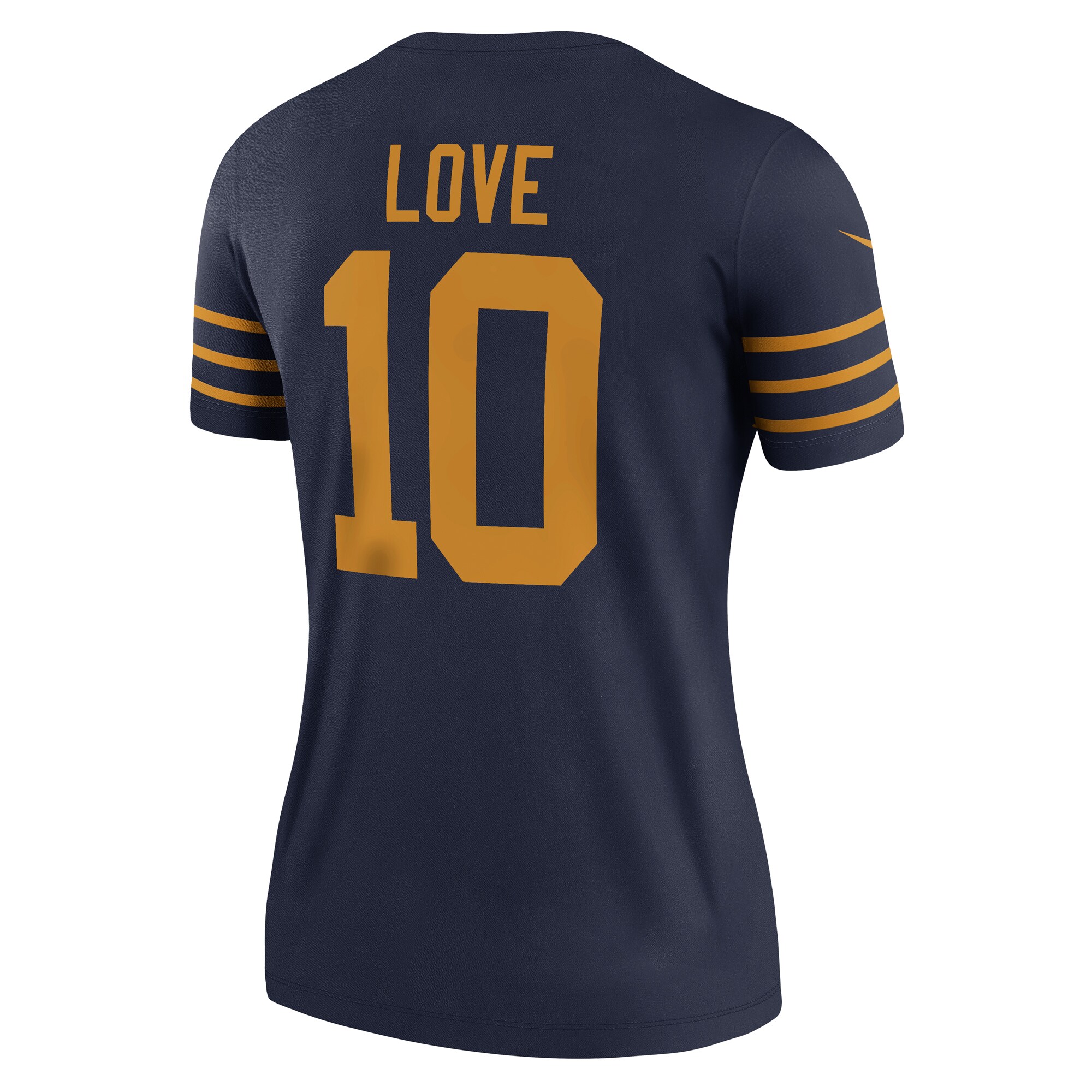 Jordan Love Green Bay Packers Nike Women’s The 1923 Classic Legend Player Dri-FIT Top – Navy Clowdercats
