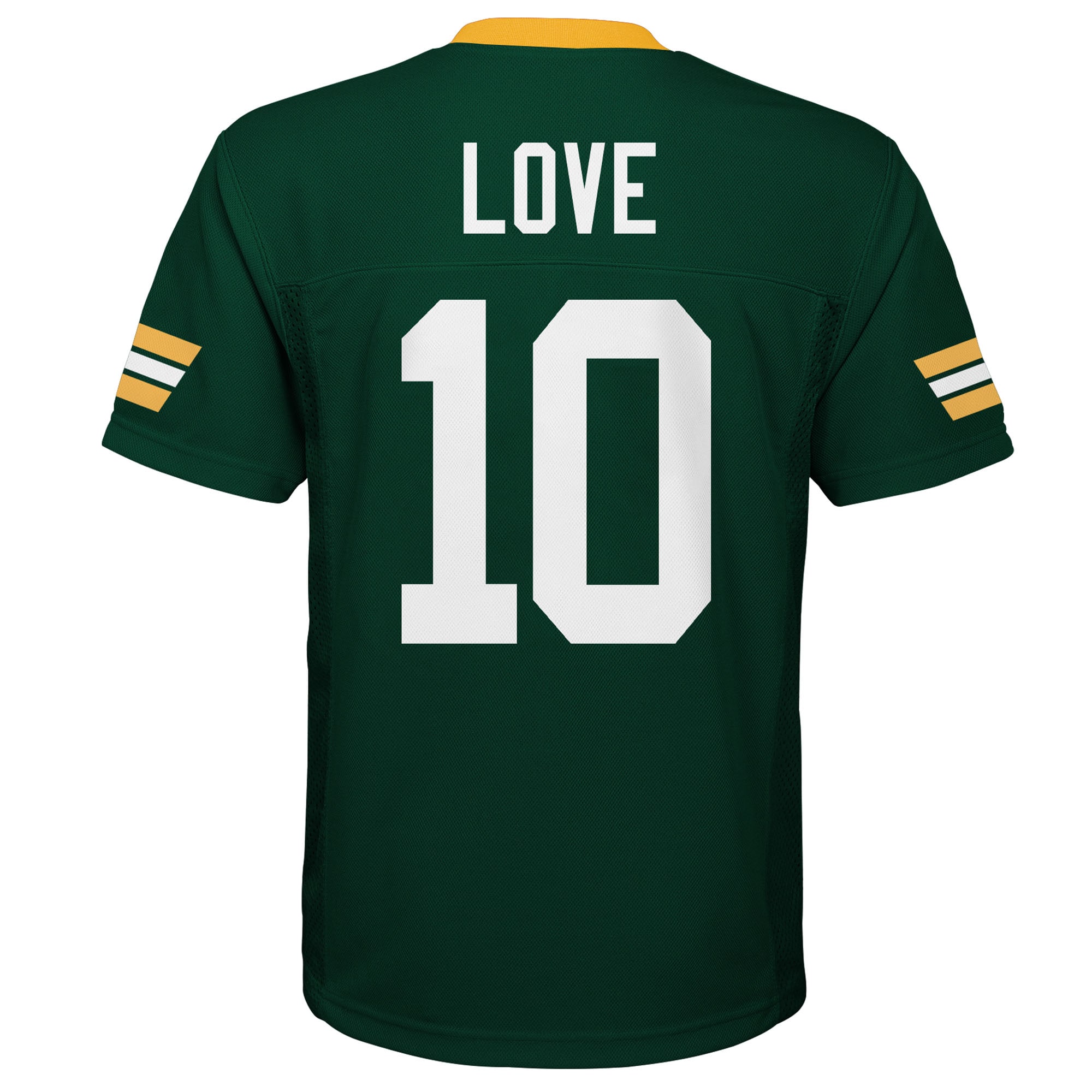 Jordan Love Green Bay Packers Outerstuff Preschool Replica Player Jersey – Green Clowdercats