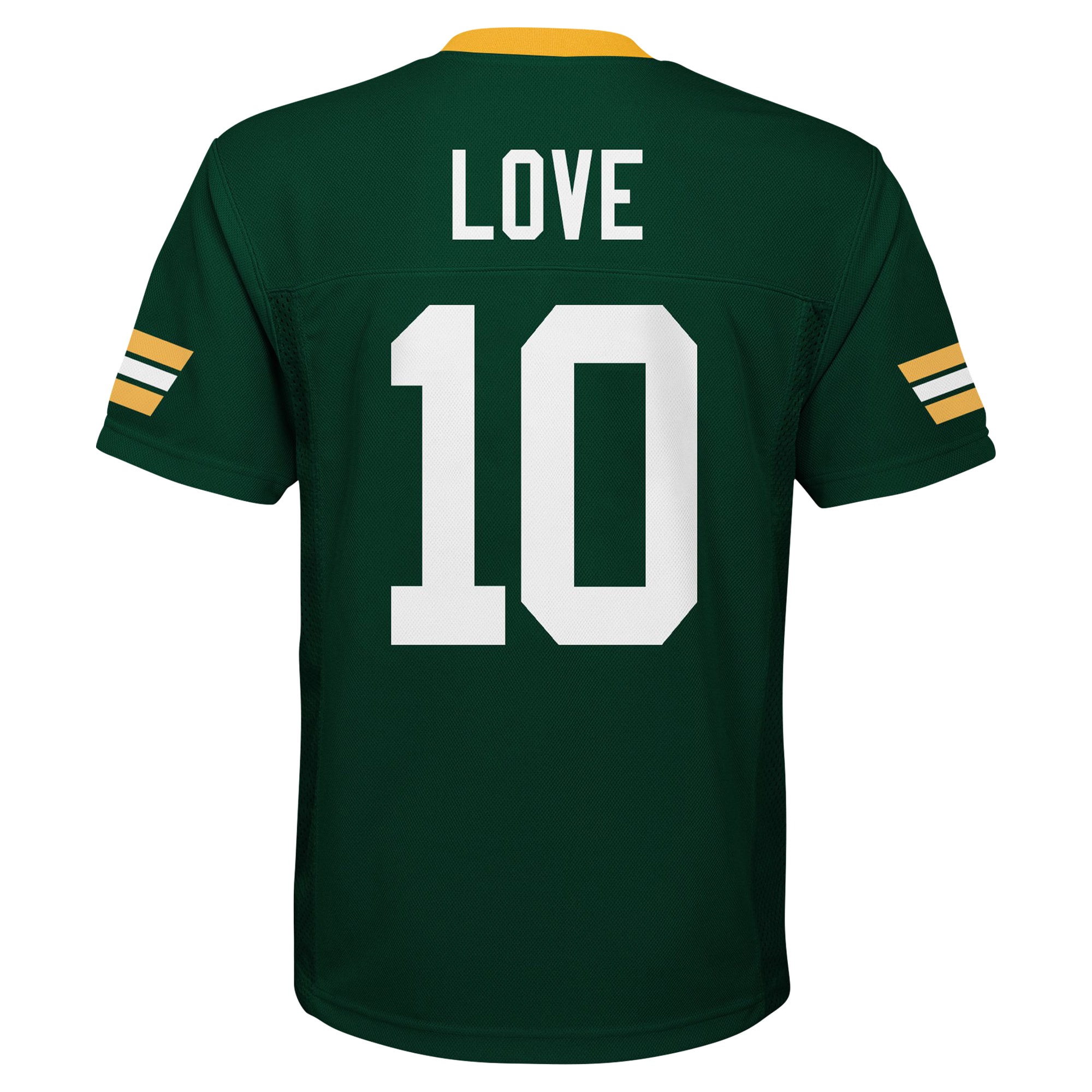 Jordan Love Green Bay Packers Youth Replica Player Jersey – Green Clowdercats