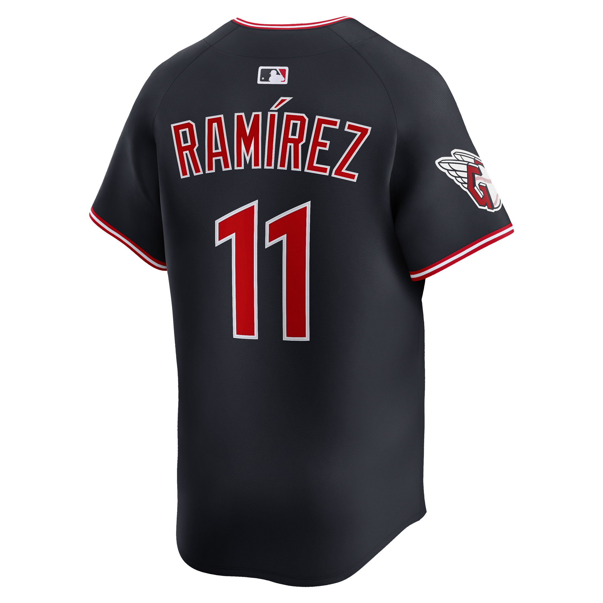 José Ramírez Cleveland Guardians Nike Alternate Limited Player Jersey – Navy
