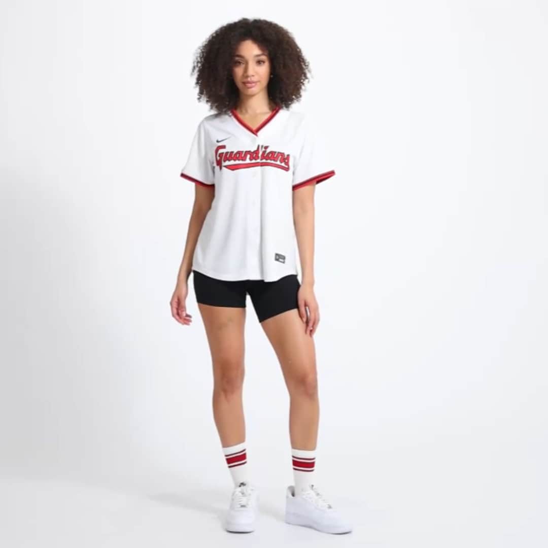 José Ramírez Cleveland Guardians Nike Women’s Home Limited Player Jersey – White