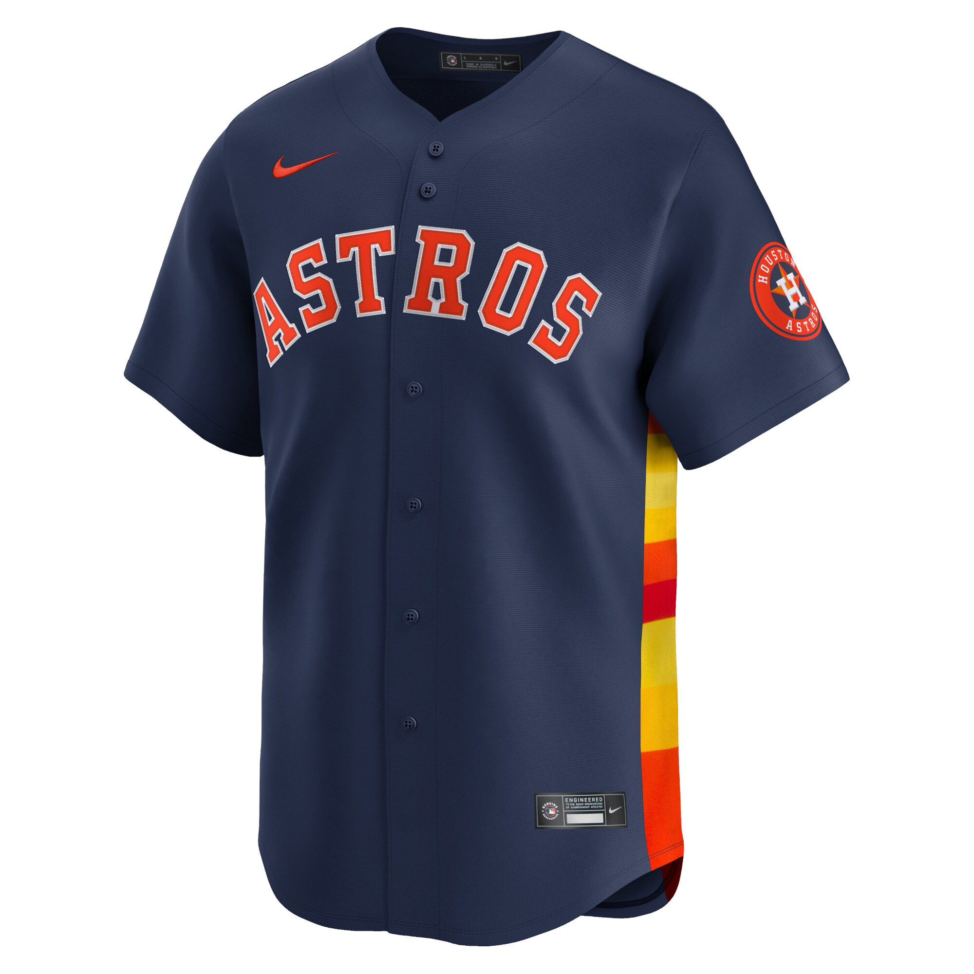 Jose Altuve Houston Astros Nike Alternate Limited Player Jersey – Navy