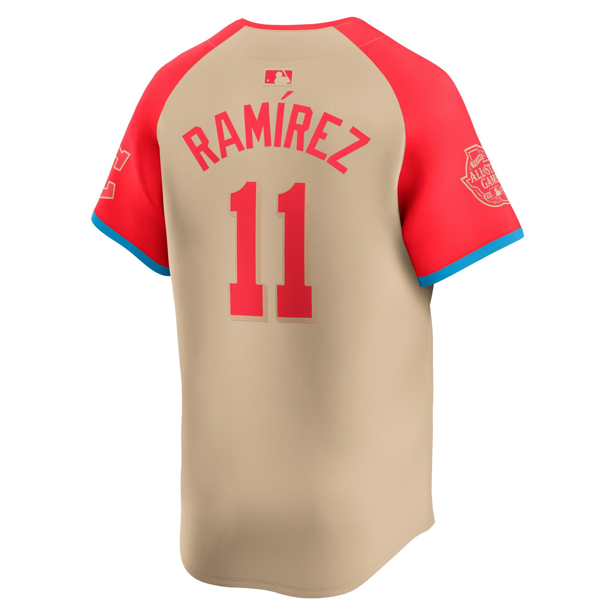 Jose Ramirez American League Nike 2024 MLB All-Star Game Limited Player Jersey – Cream