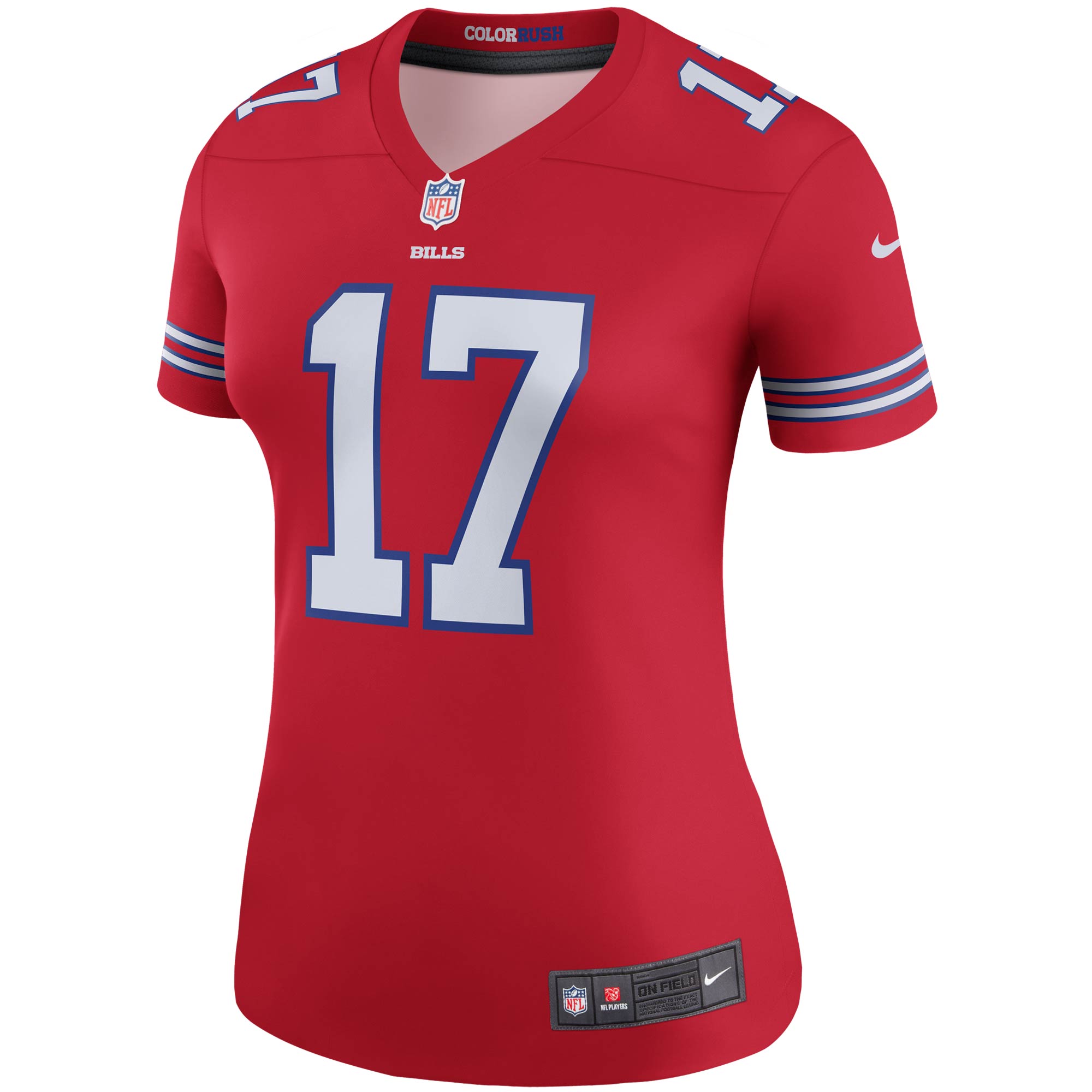 Josh Allen Buffalo Bills Nike Women’s Alternate Legend Player Performance Top – Red Clowdercats