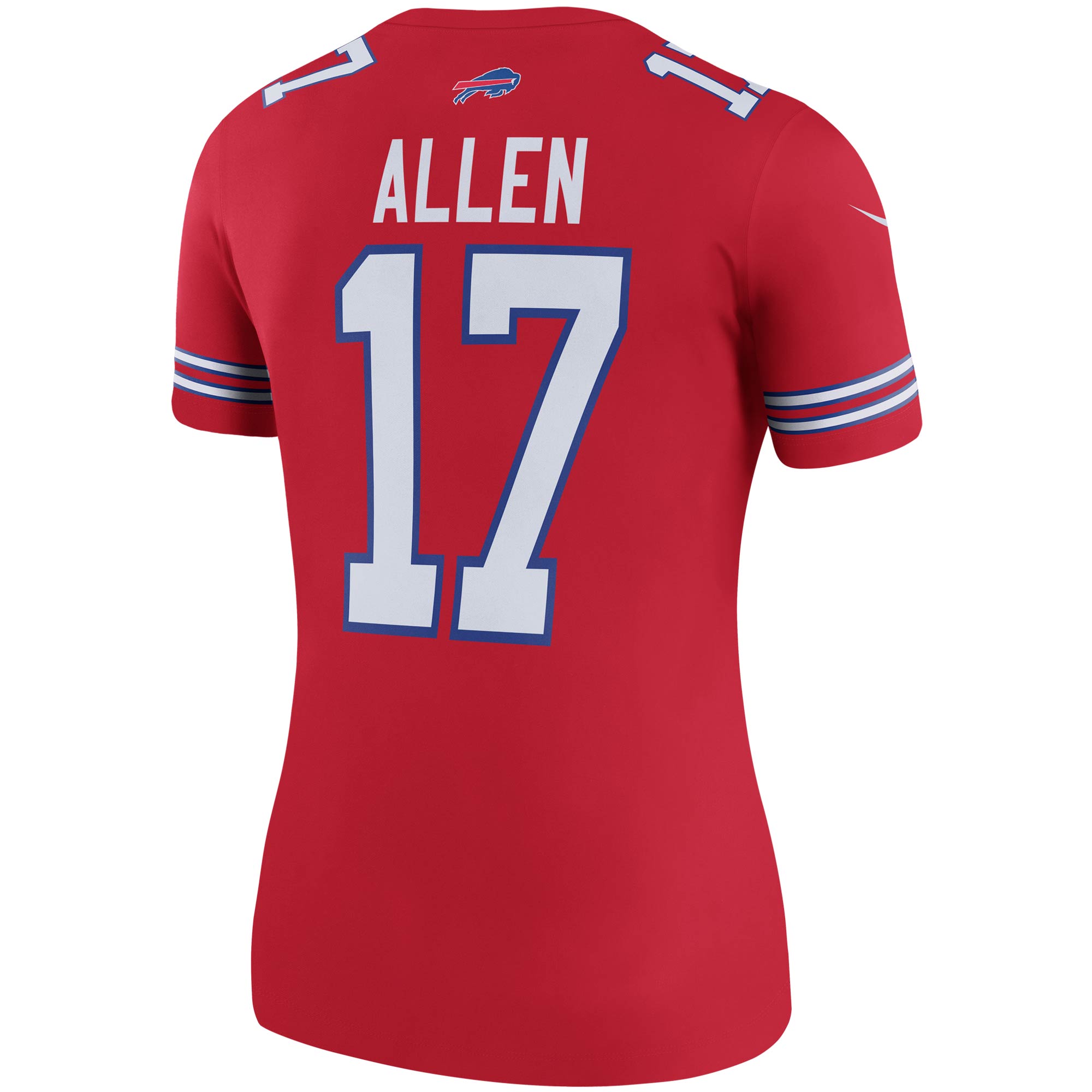 Josh Allen Buffalo Bills Nike Women’s Alternate Legend Player Performance Top – Red Clowdercats