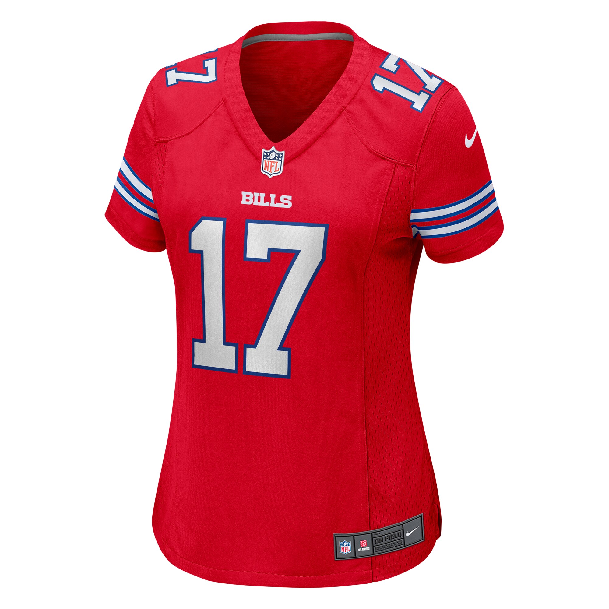 Josh Allen Buffalo Bills Nike Women’s Player Jersey – Red Clowdercats