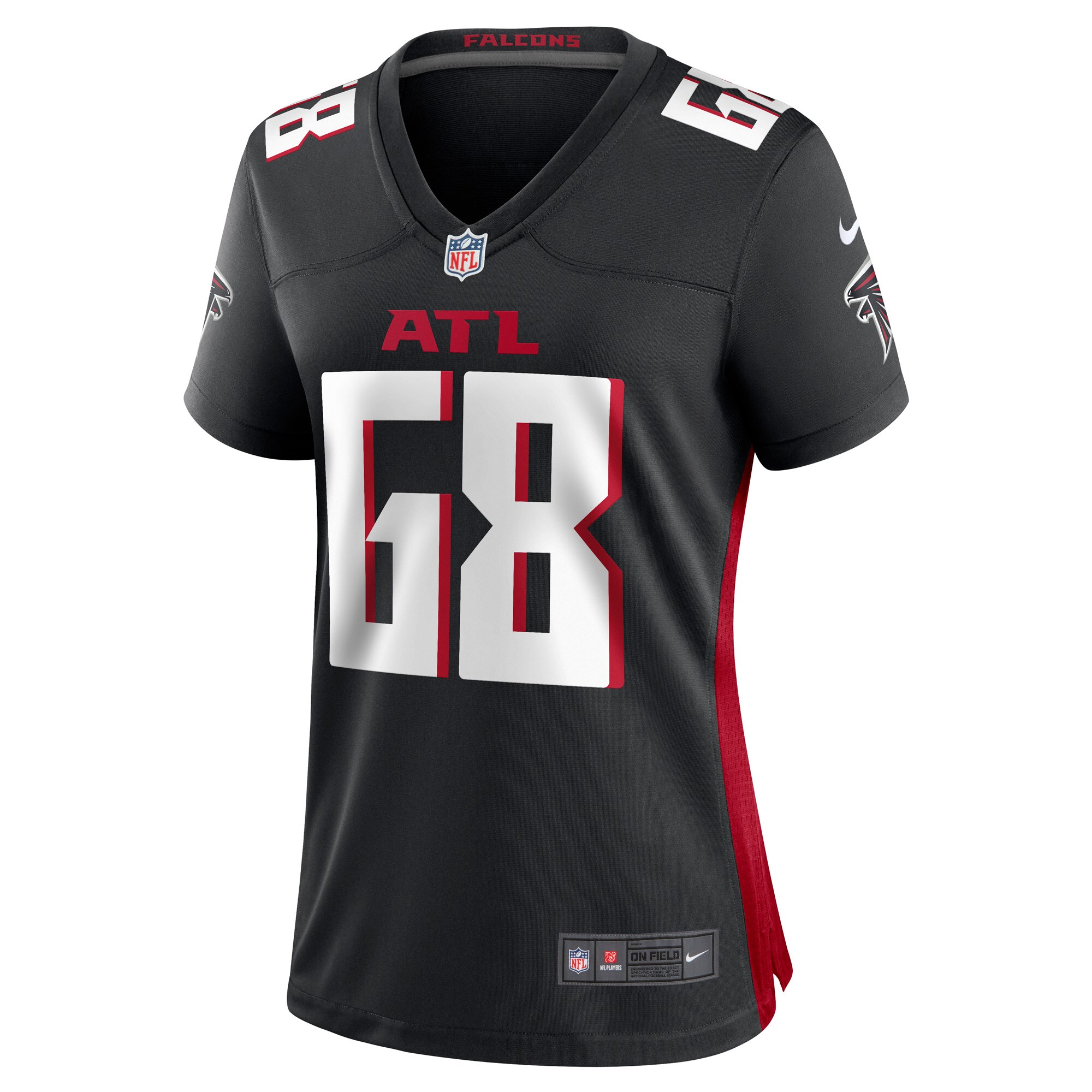 Josh Andrews Atlanta Falcons Nike Women’s Game Player Jersey – Black Clowdercats