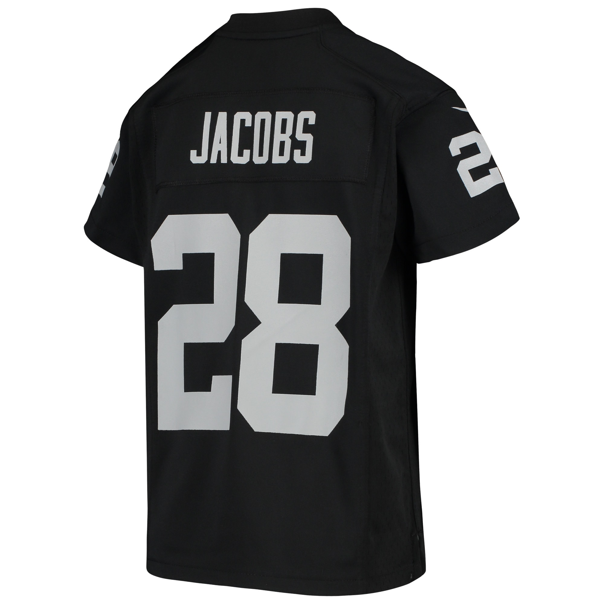 Josh Jacobs Las Vegas Raiders Nike Youth Game Jersey – Black Clowdercats