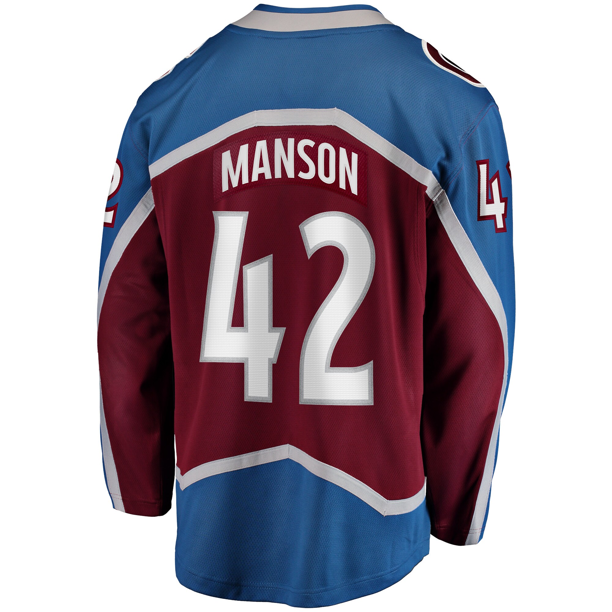 Josh Manson Colorado Avalanche Fanatics Home Breakaway Player Jersey – Burgundy Clowdercats