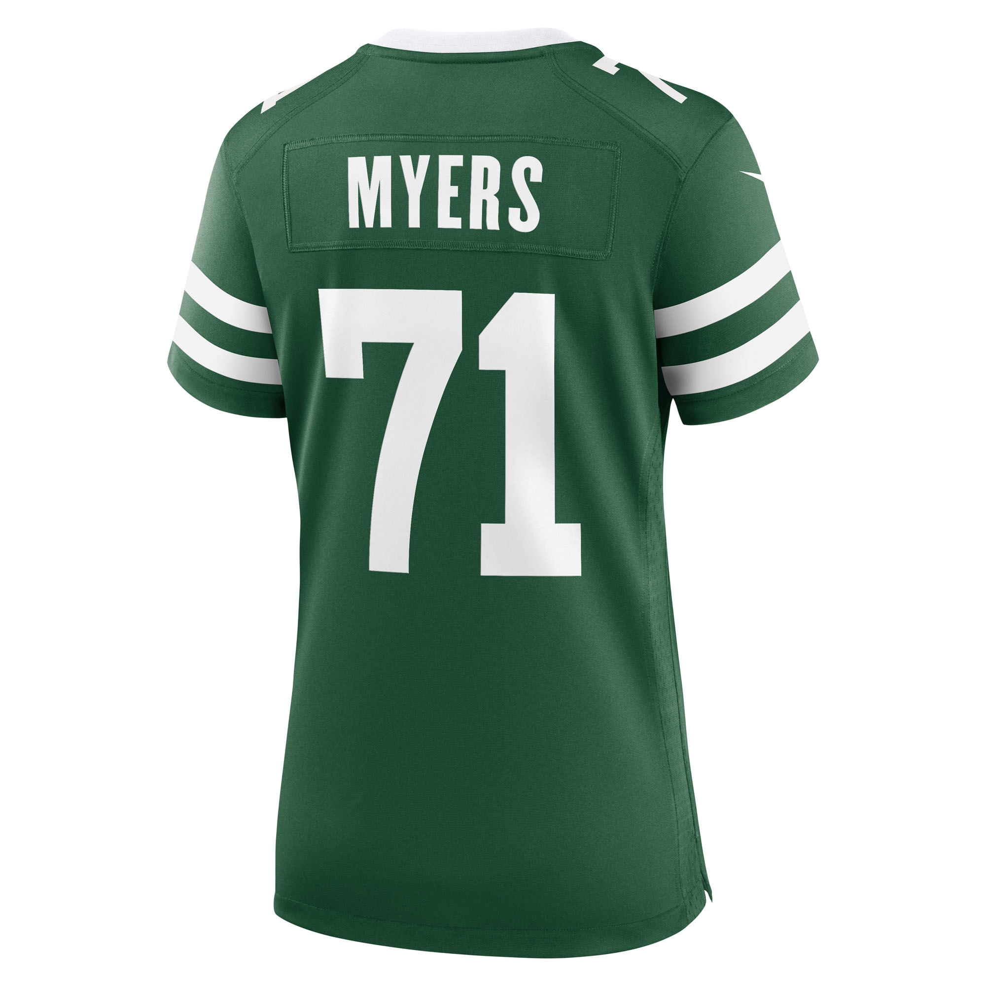Josh Myers New York Jets Nike Women’s Game Jersey – Legacy Green Clowdercats