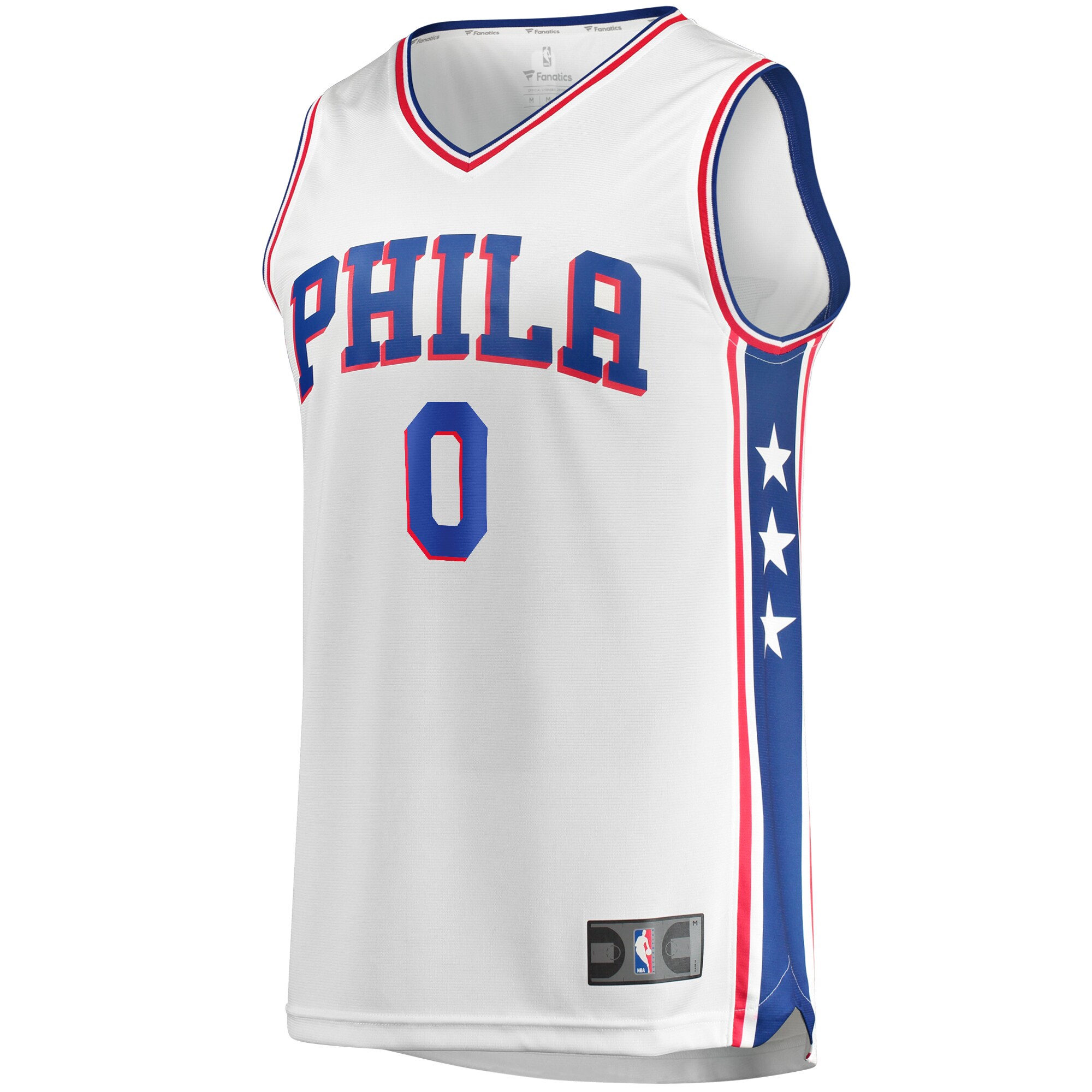 Josh Richardson Philadelphia 76ers Fanatics Youth Fast Break Replica Jersey White – Association Edition Clowdercats