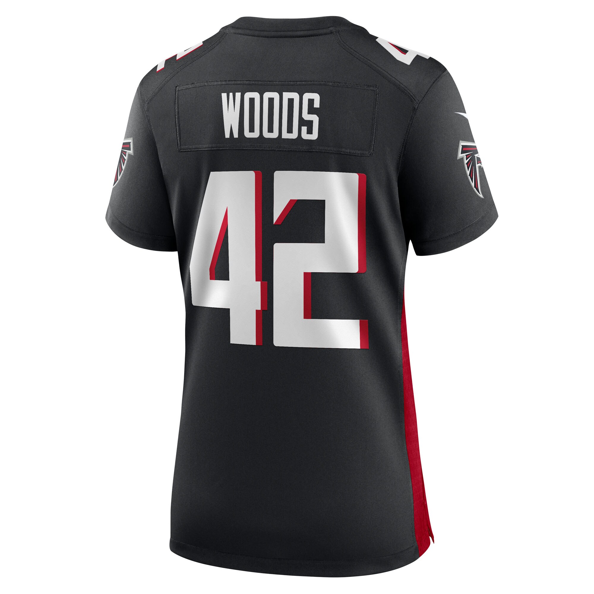 Josh Woods Atlanta Falcons Nike Women’s Team Game Jersey – Black Clowdercats