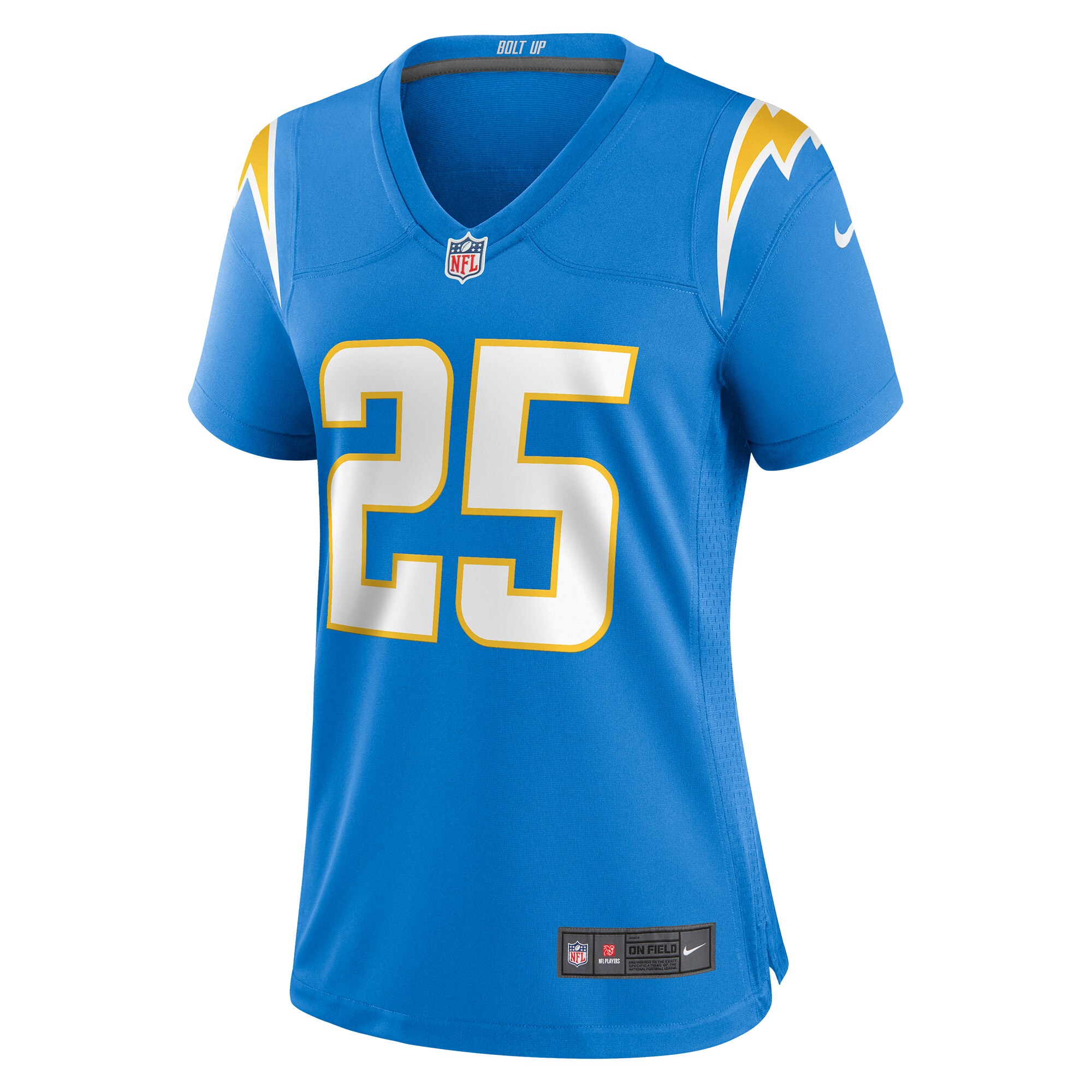 Joshua Kelley Los Angeles Chargers Nike Women’s Player Game Jersey – Powder Blue Clowdercats
