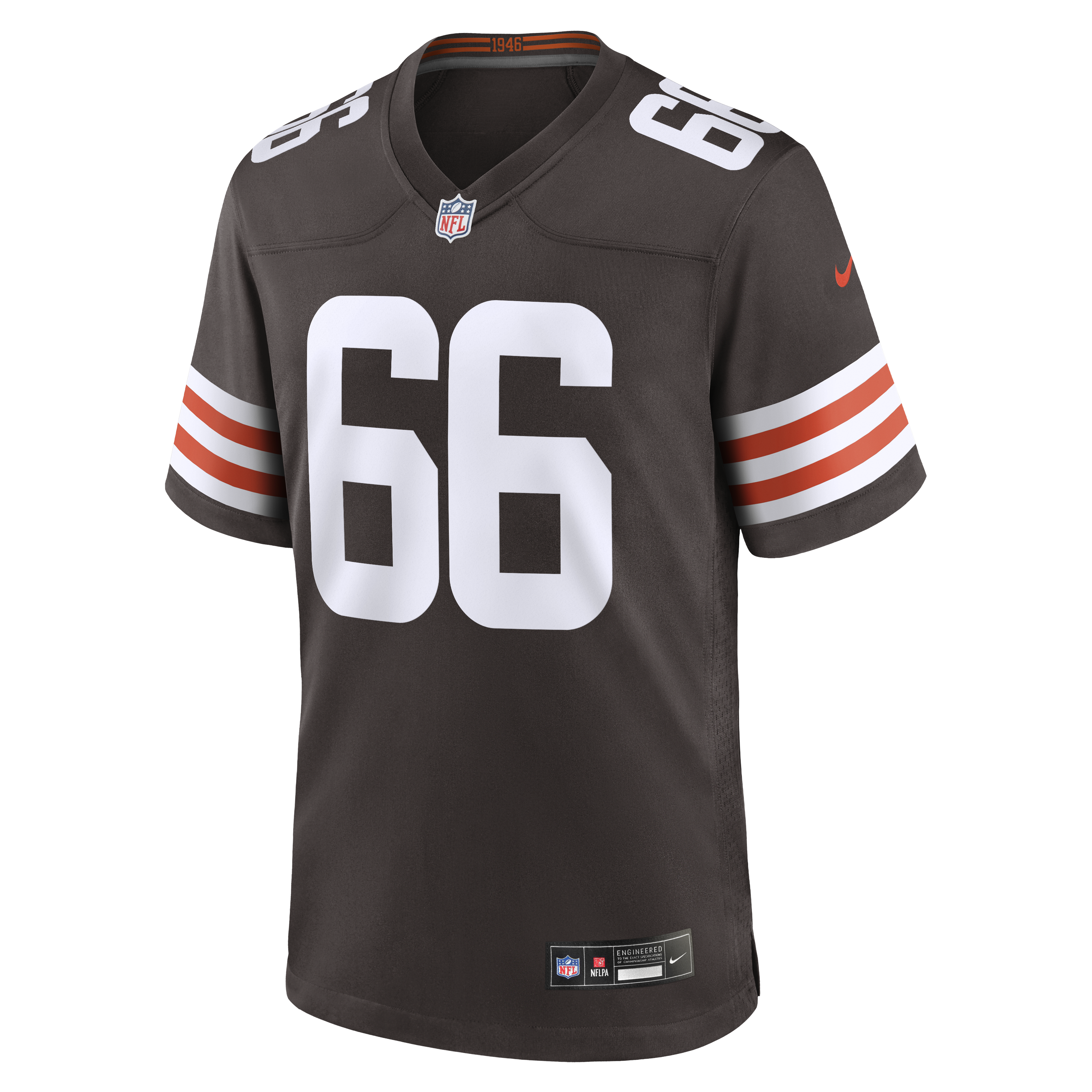 Joshua Miles Cleveland Browns Nike Team Game Jersey – Brown Clowdercats