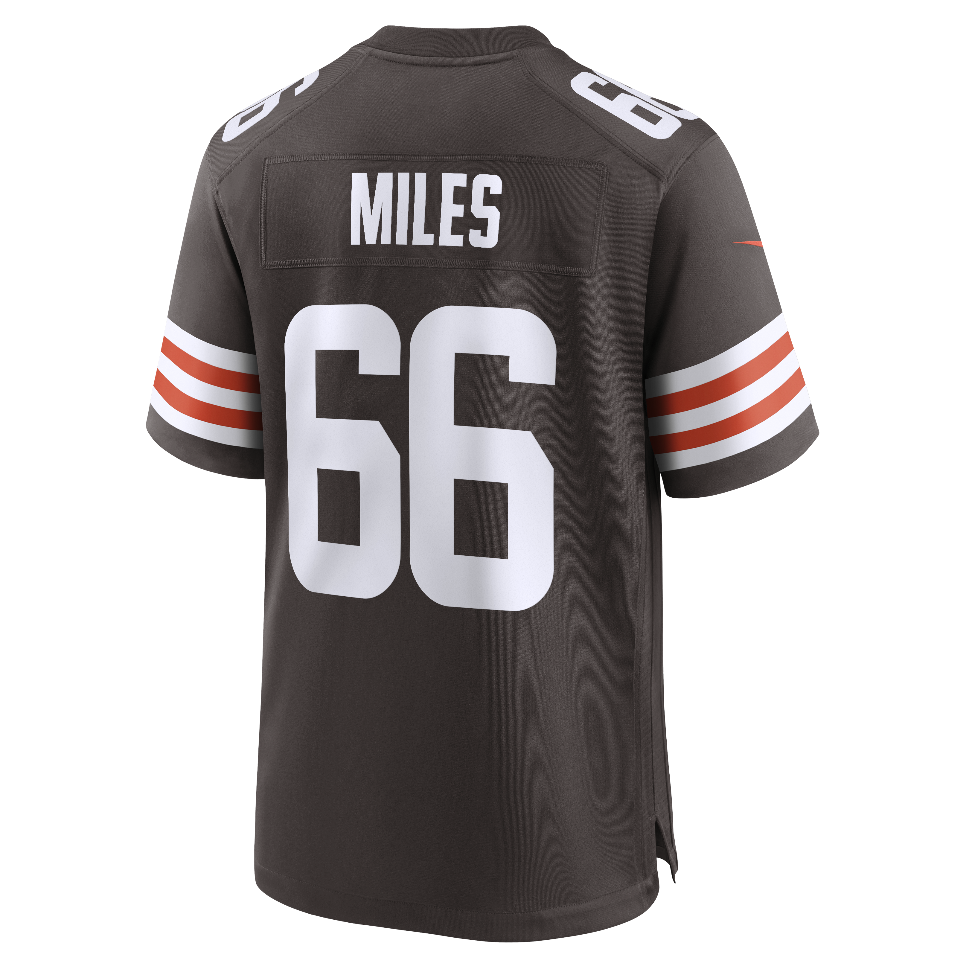 Joshua Miles Cleveland Browns Nike Team Game Jersey – Brown Clowdercats
