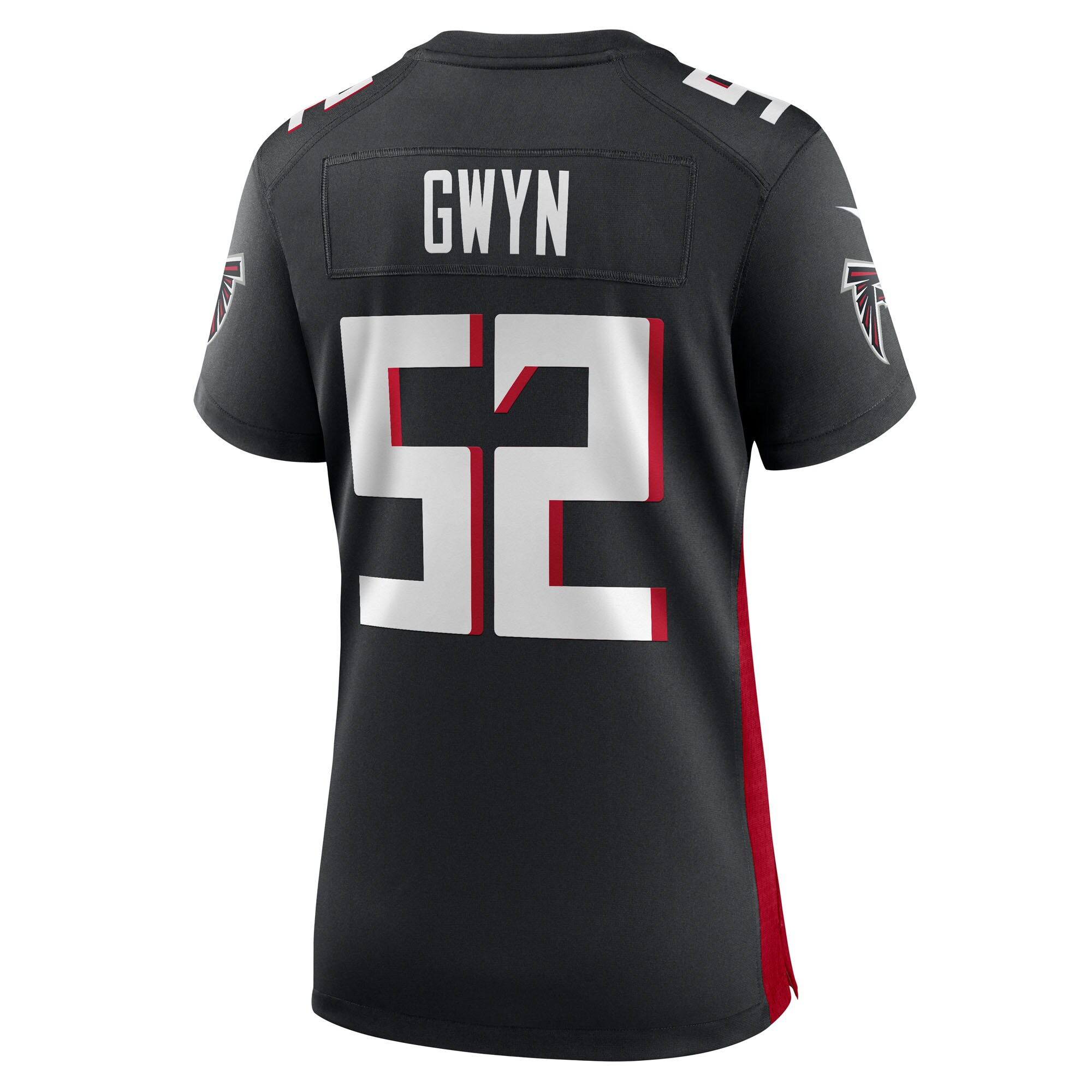 Jovaughn Gwyn Atlanta Falcons Nike Women’s Team Game Jersey – Black Clowdercats