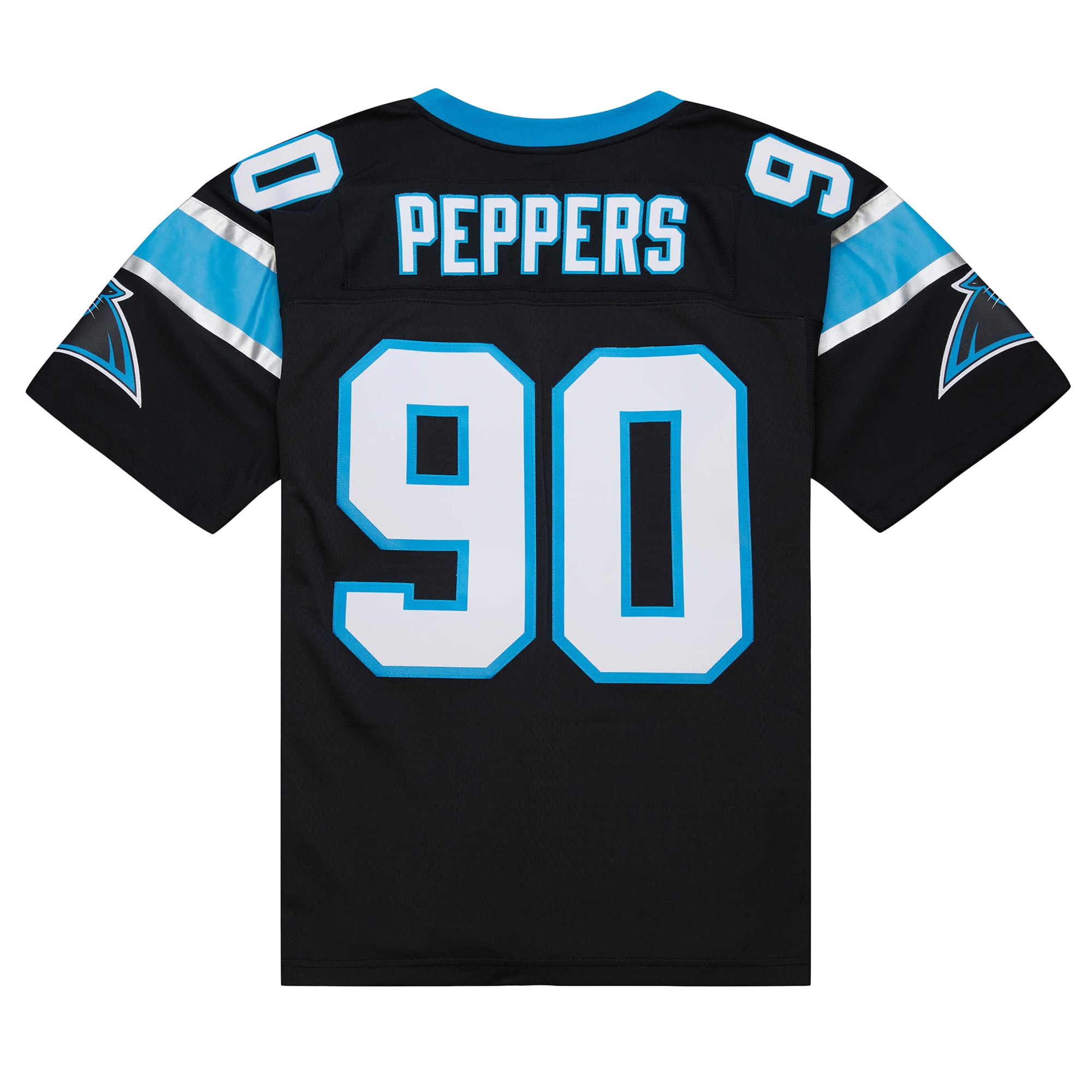 Julius Peppers Carolina Panthers Mitchell & Ness Big & Tall 2003 Alternate Legacy Retired Player Jersey – Black Clowdercats