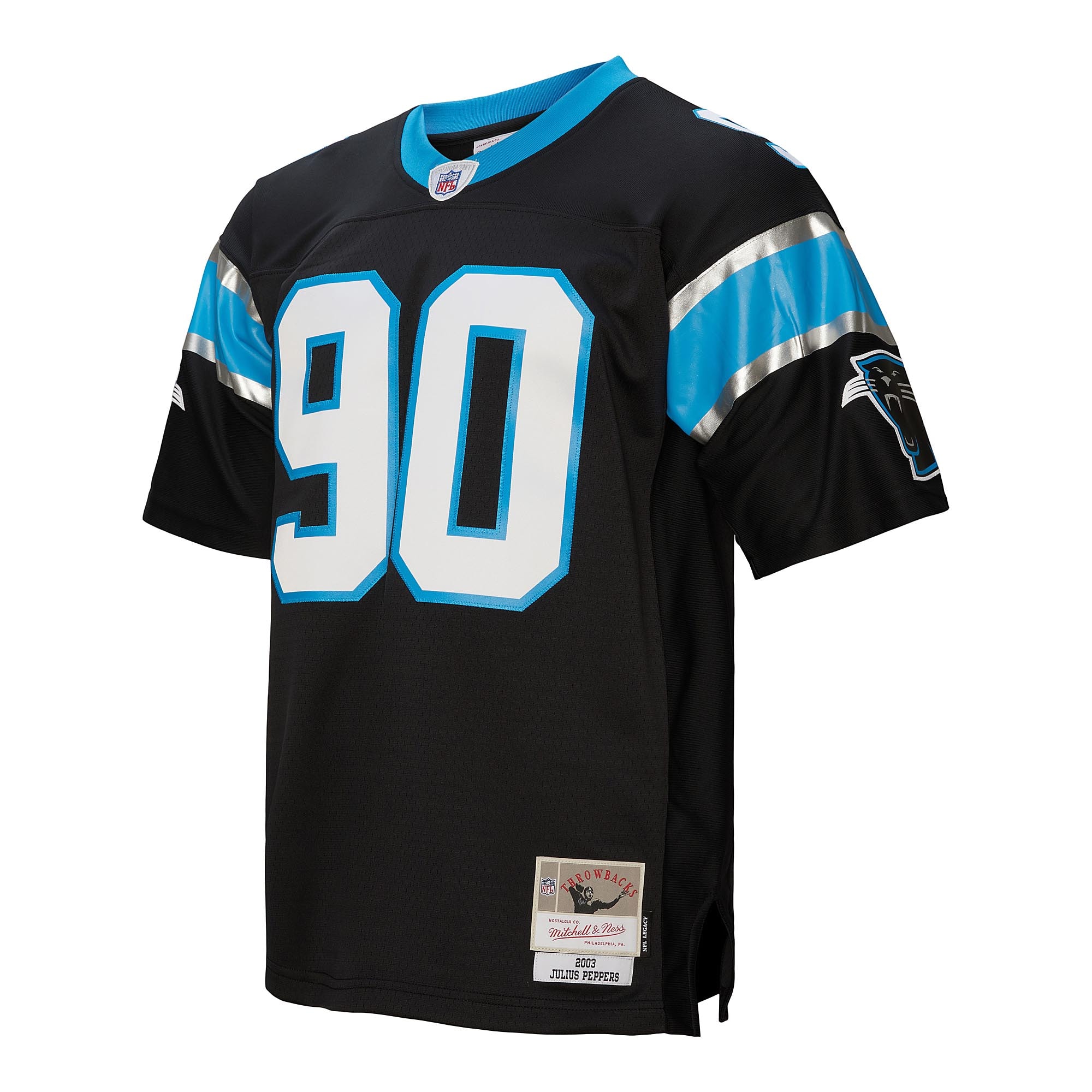 Julius Peppers Carolina Panthers Mitchell & Ness Legacy Replica Jersey – Black Clowdercats