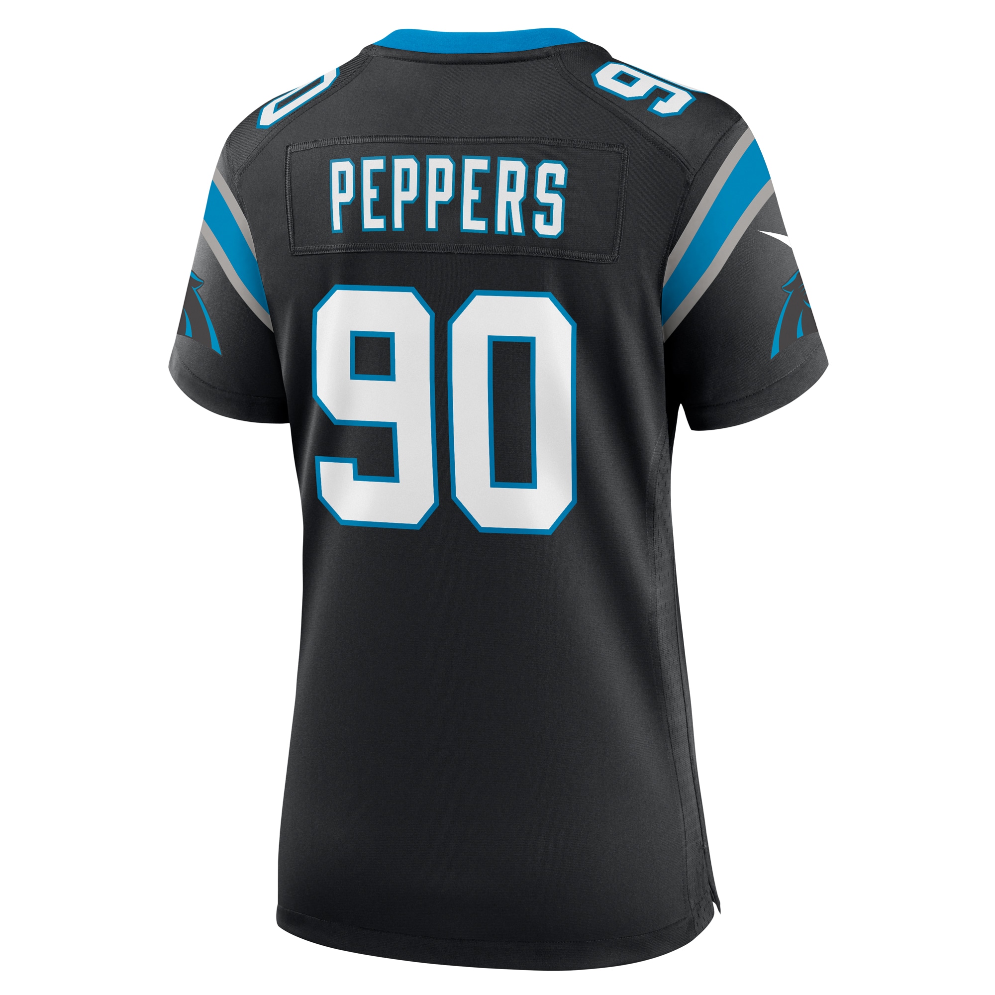 Julius Peppers Carolina Panthers Nike Women’s Retired Player Game Jersey – Black Clowdercats