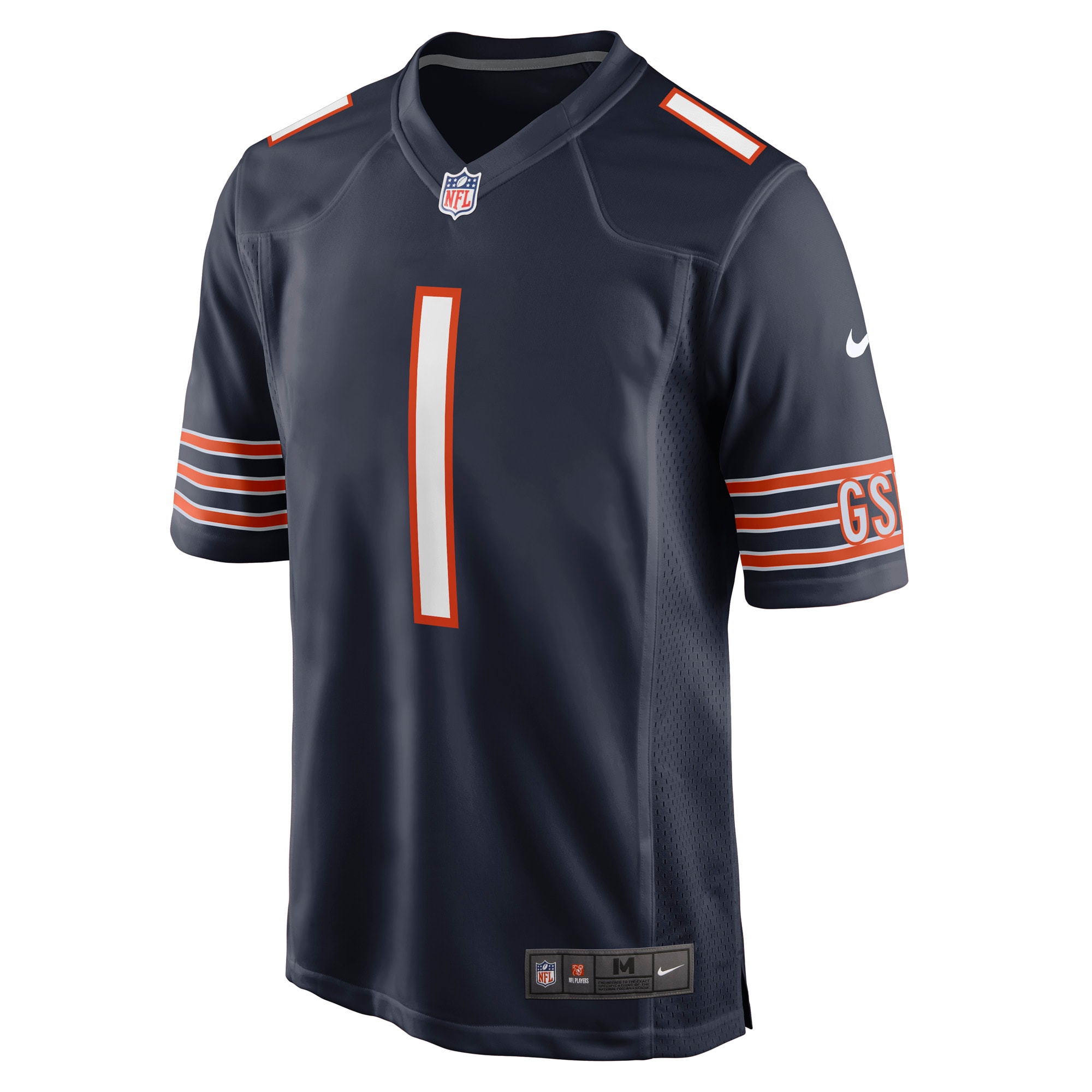 Justin Fields Chicago Bears Nike Youth Game Jersey – Navy Clowdercats