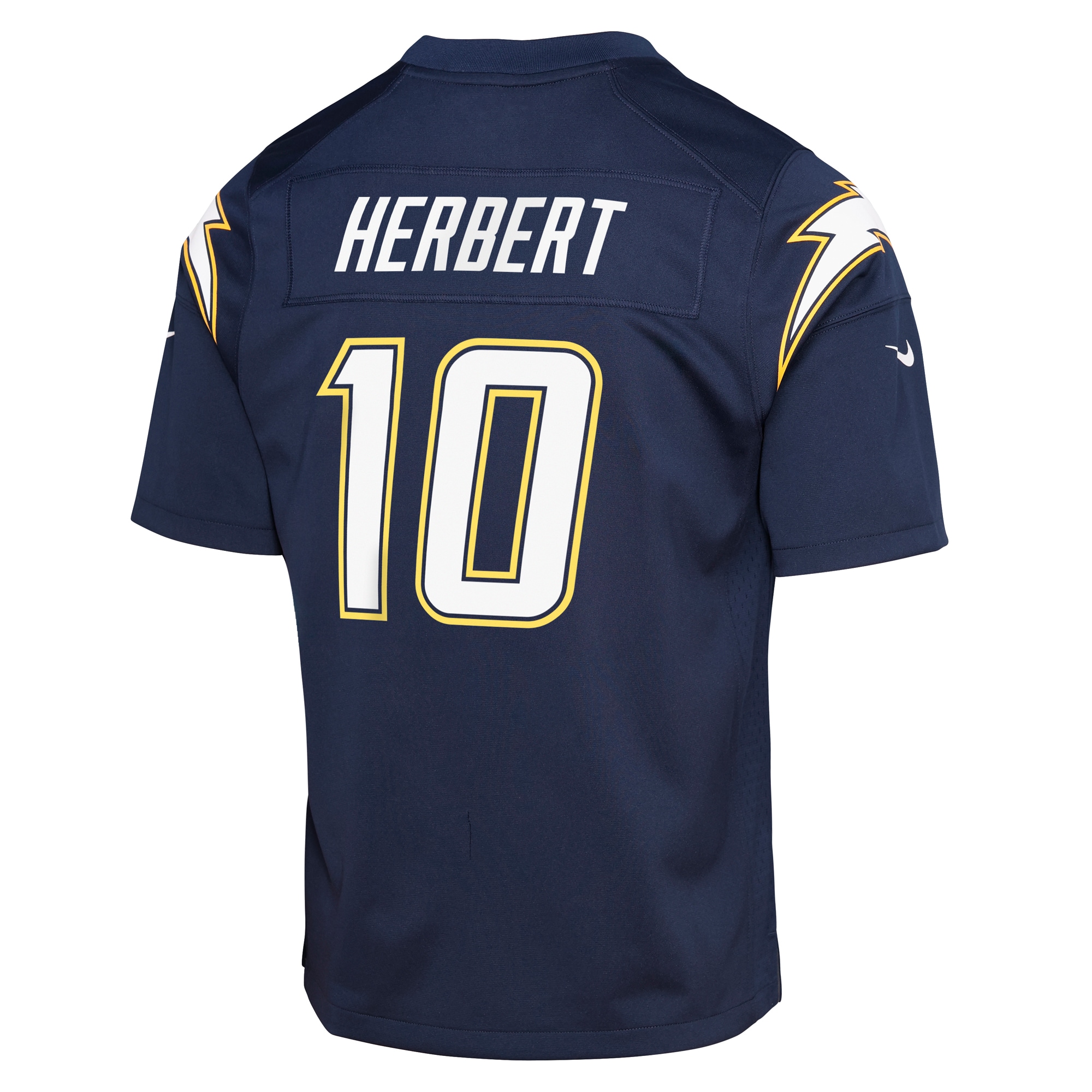 Justin Herbert Los Angeles Chargers Nike Youth Alternate Super Chargers Game Player Jersey – Navy Clowdercats