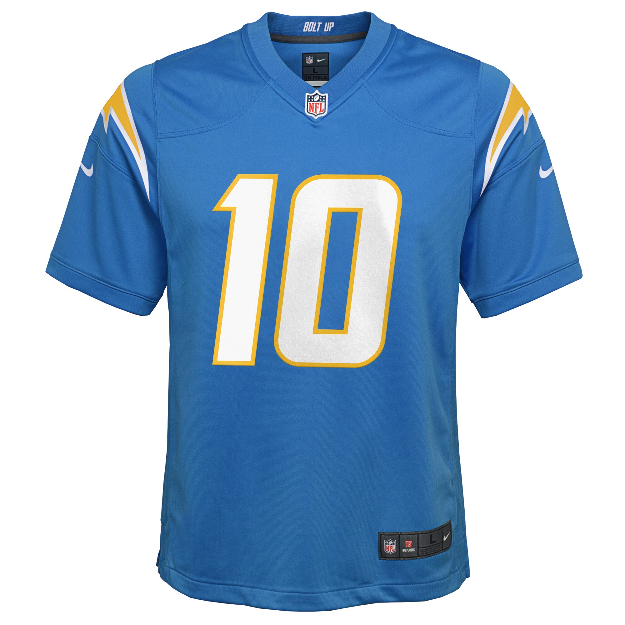 Justin Herbert Los Angeles Chargers Nike Youth Game Jersey – Powder Blue Clowdercats