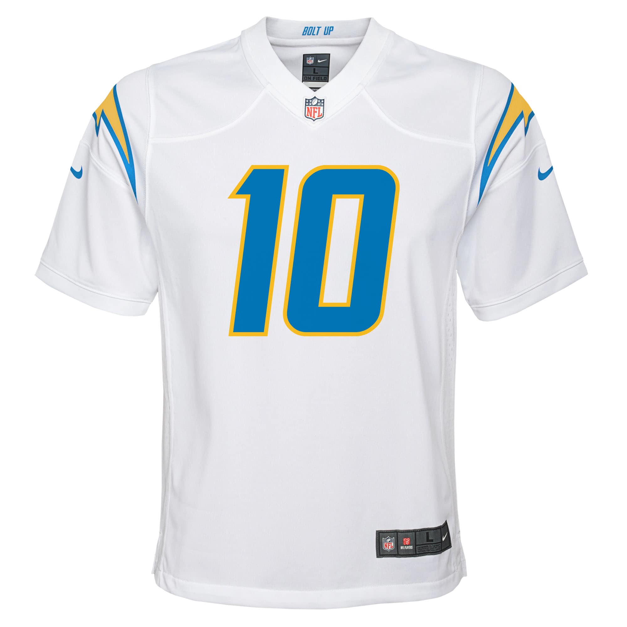 Justin Herbert Los Angeles Chargers Nike Youth Game Jersey – White Clowdercats