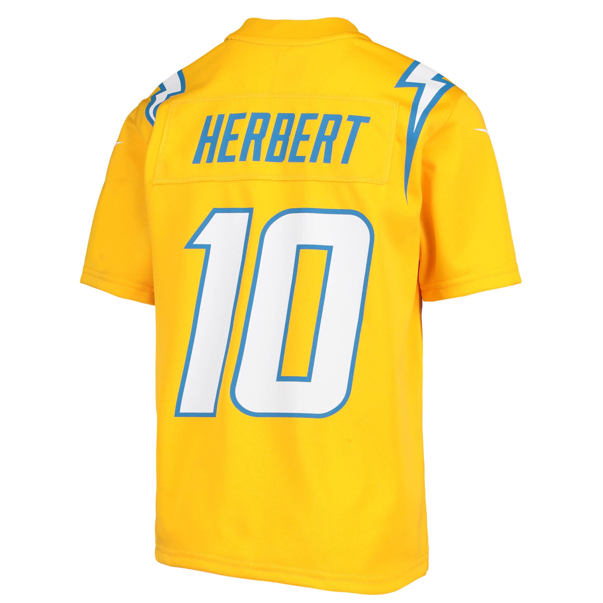 Justin Herbert Los Angeles Chargers Nike Youth Inverted Team Game Jersey – Gold Clowdercats