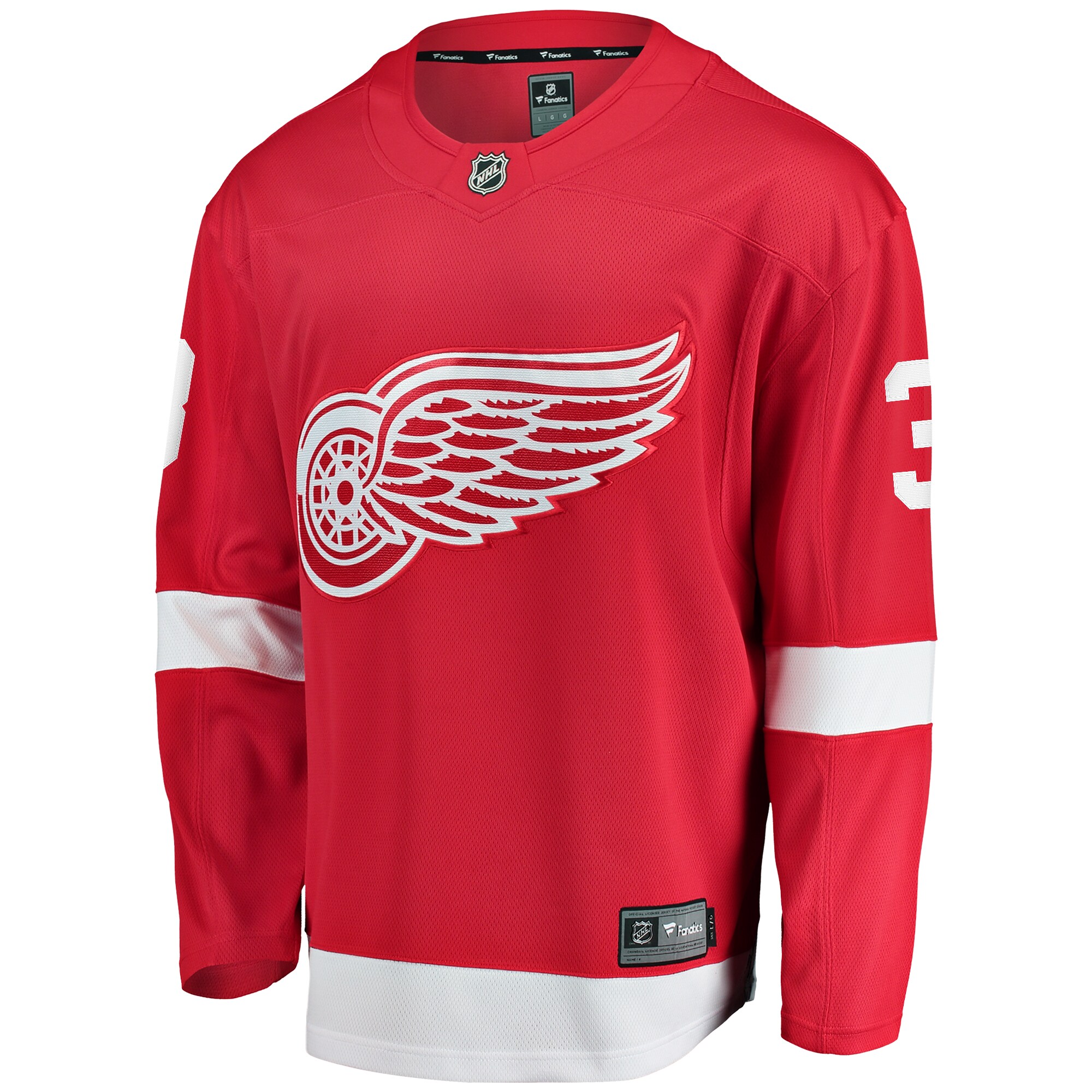 Justin Holl Detroit Red Wings Fanatics Home Breakaway Jersey – Red Clowdercats