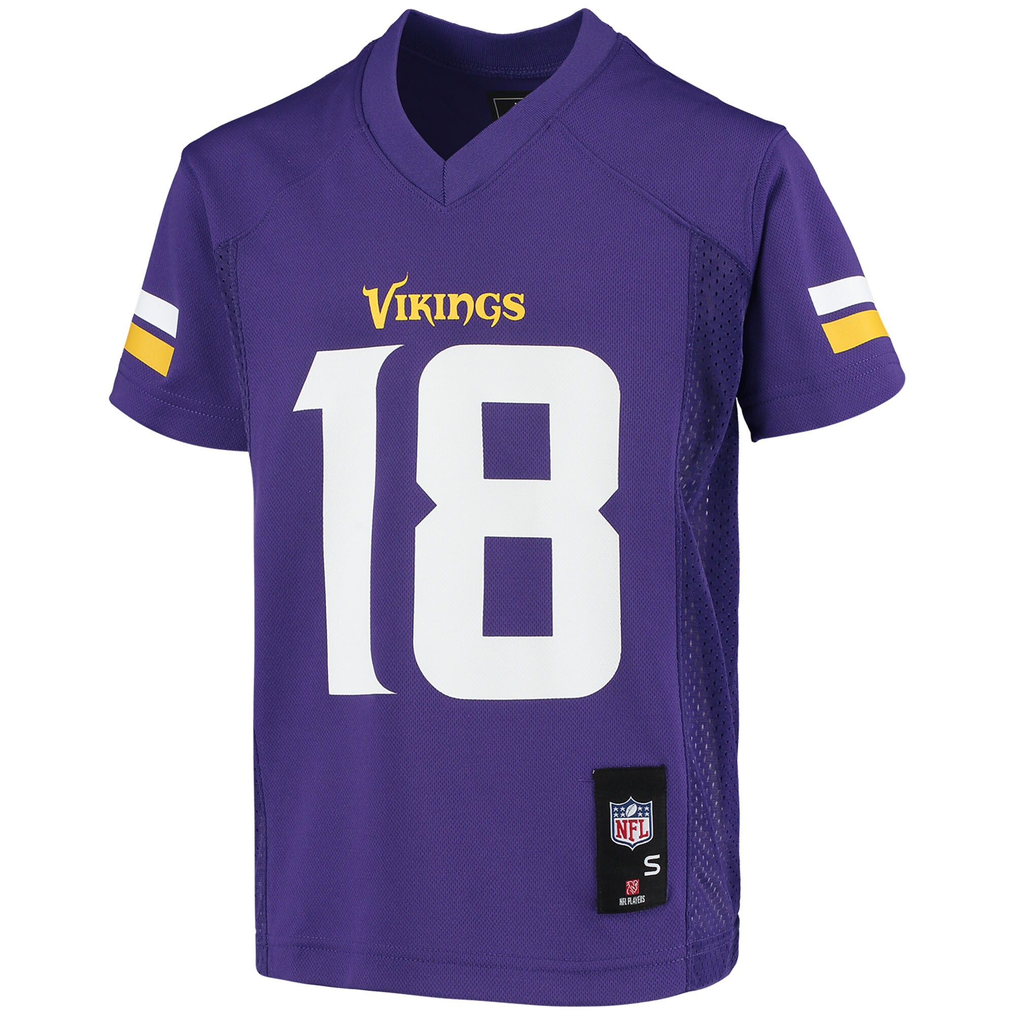 Justin Jefferson Minnesota Vikings Youth Replica Player Jersey – Purple Clowdercats