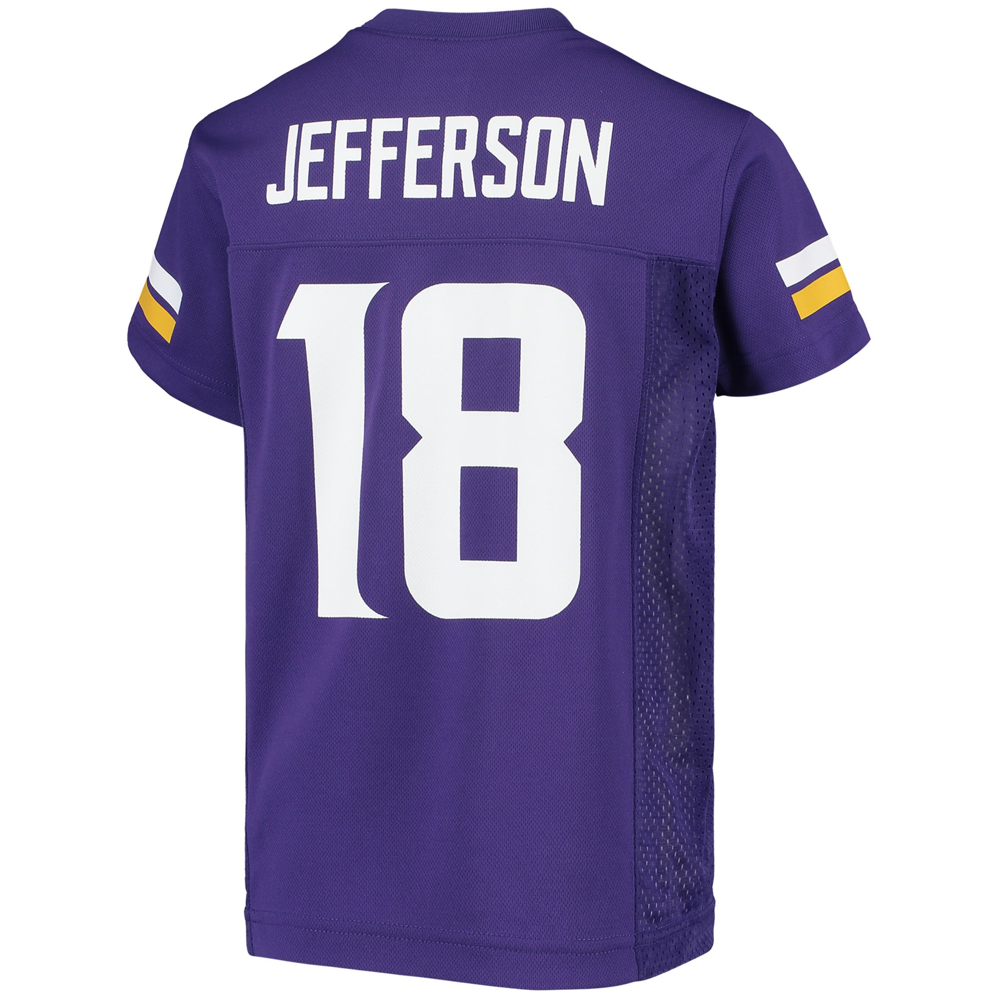 Justin Jefferson Minnesota Vikings Youth Replica Player Jersey – Purple Clowdercats